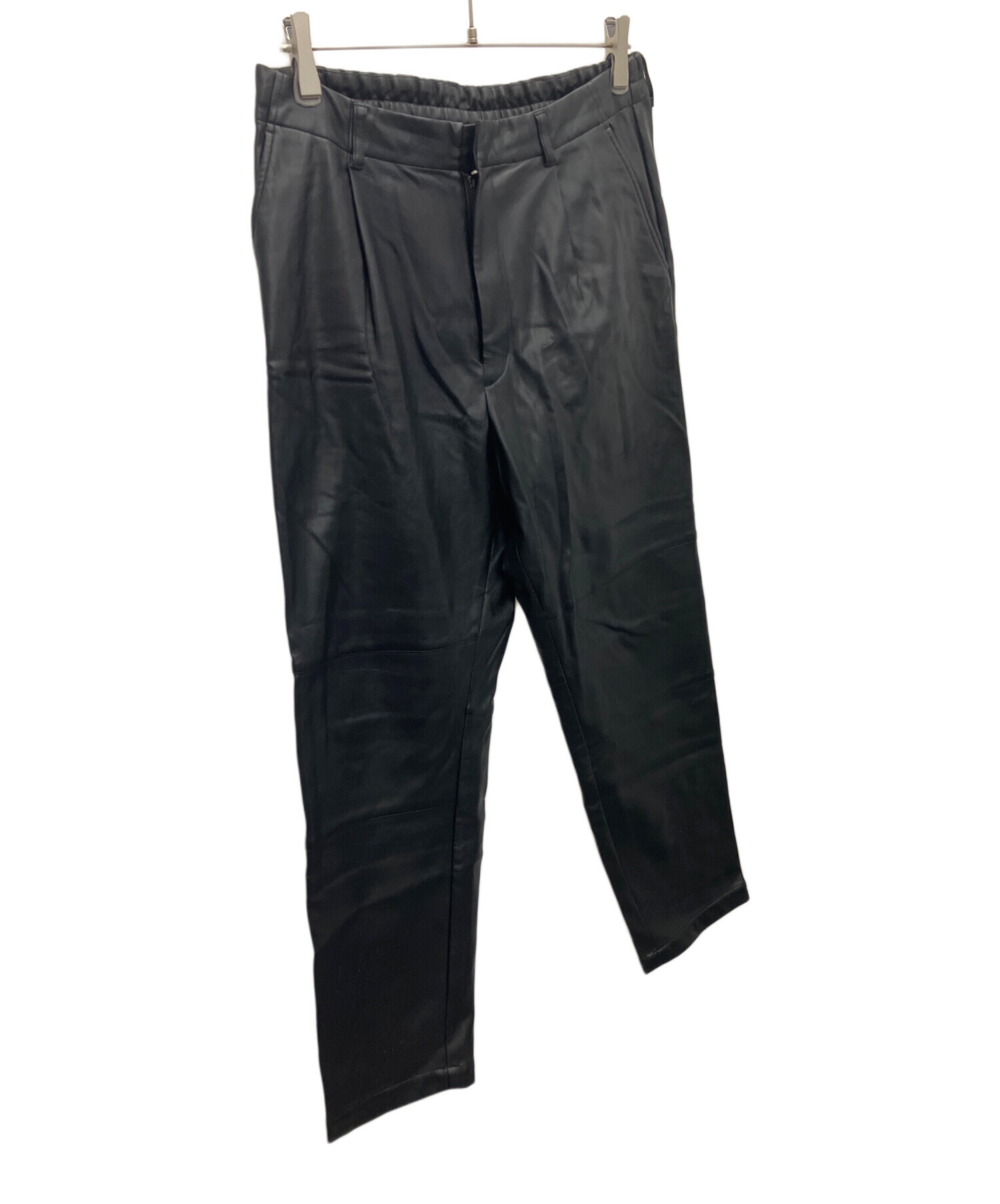 stein フェイクレザーパンツ stein fake leather trousers フェイク