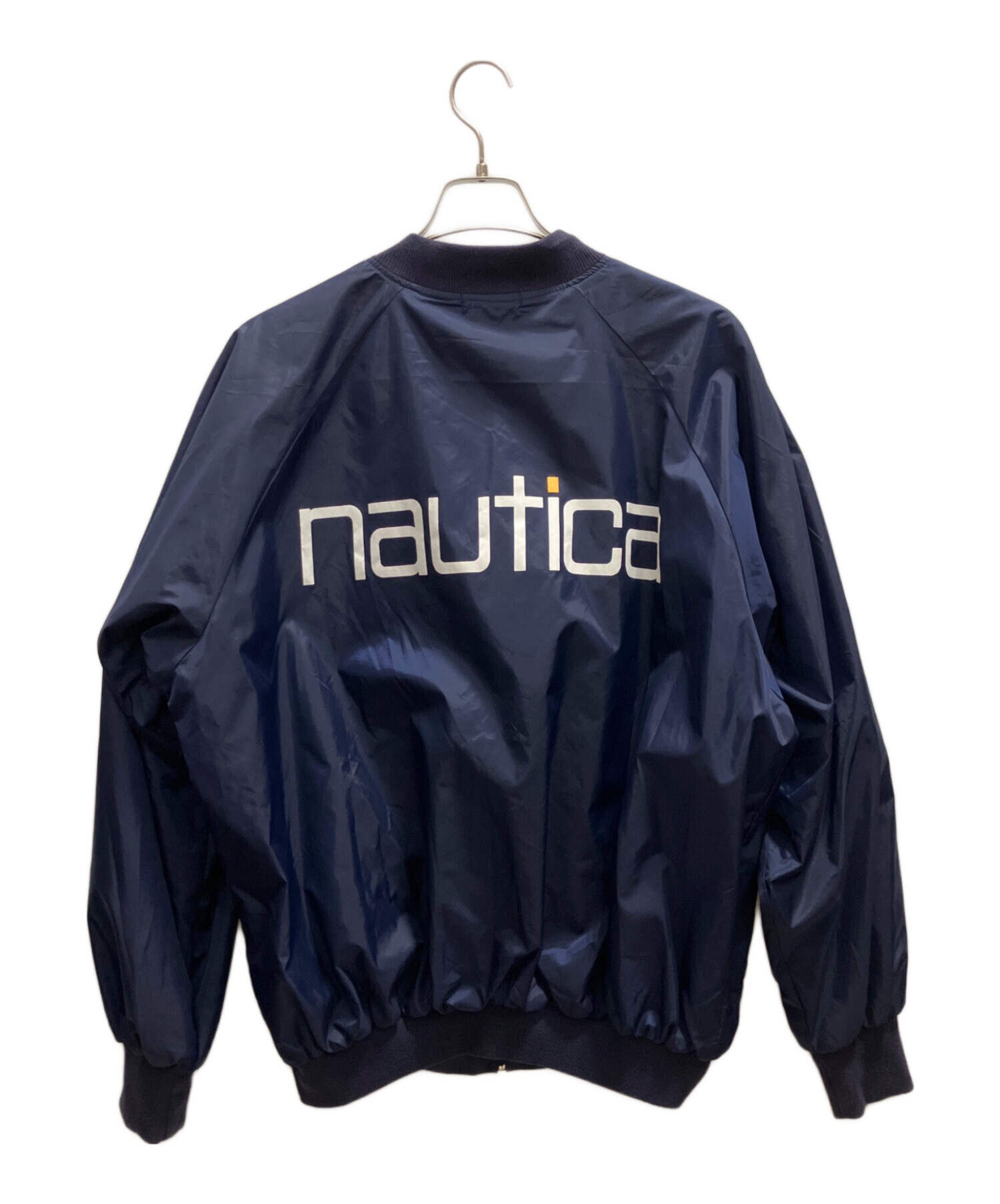 中古・古着通販】NAUTICA (ノーティカ) ナイロンブルゾン ネイビー