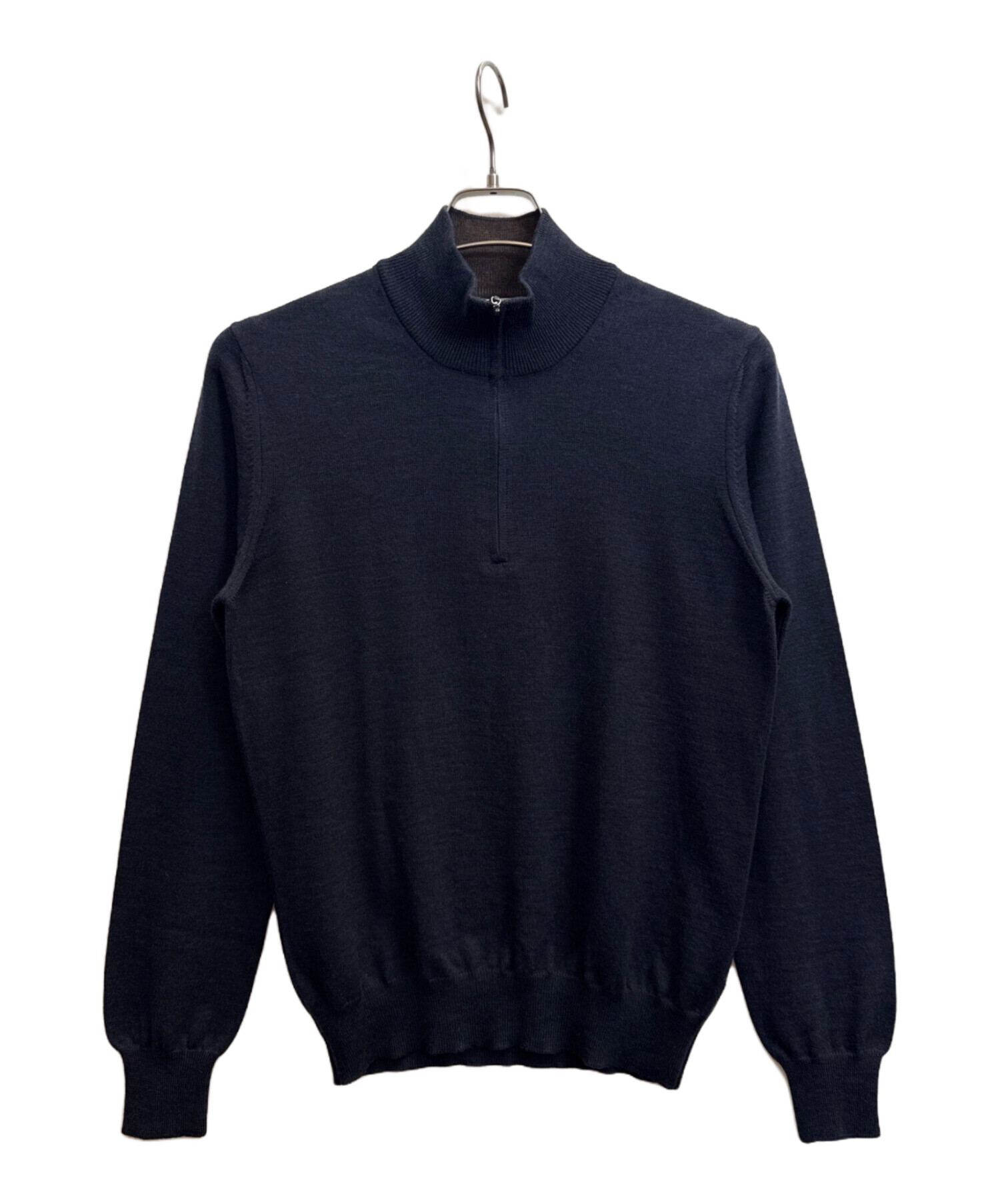 中古・古着通販】GRAN SASSO (グランサッソ) ハーフジップニット
