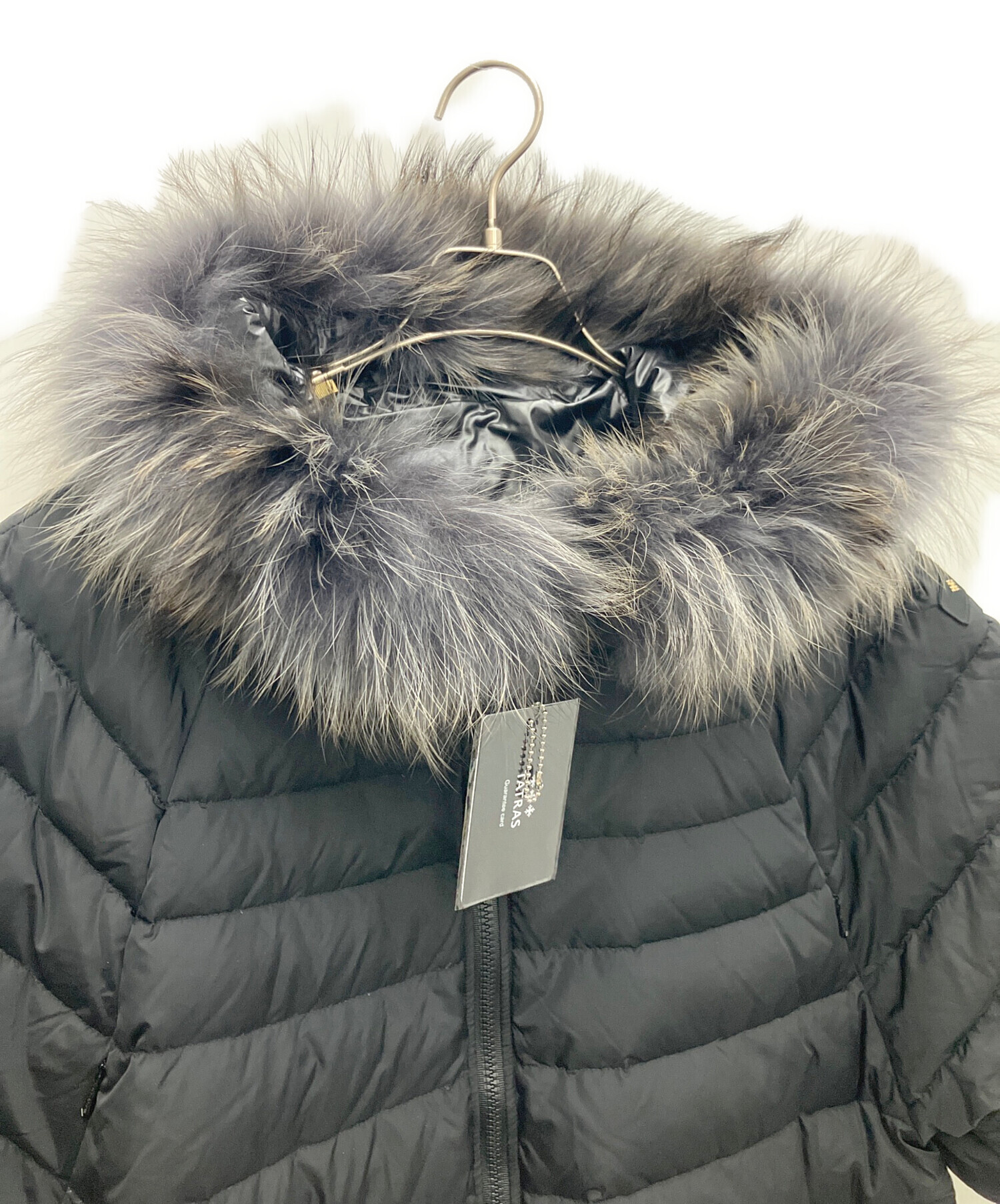 中古・古着通販】TATRAS (タトラス) リバーシブルダウンポンチョ 