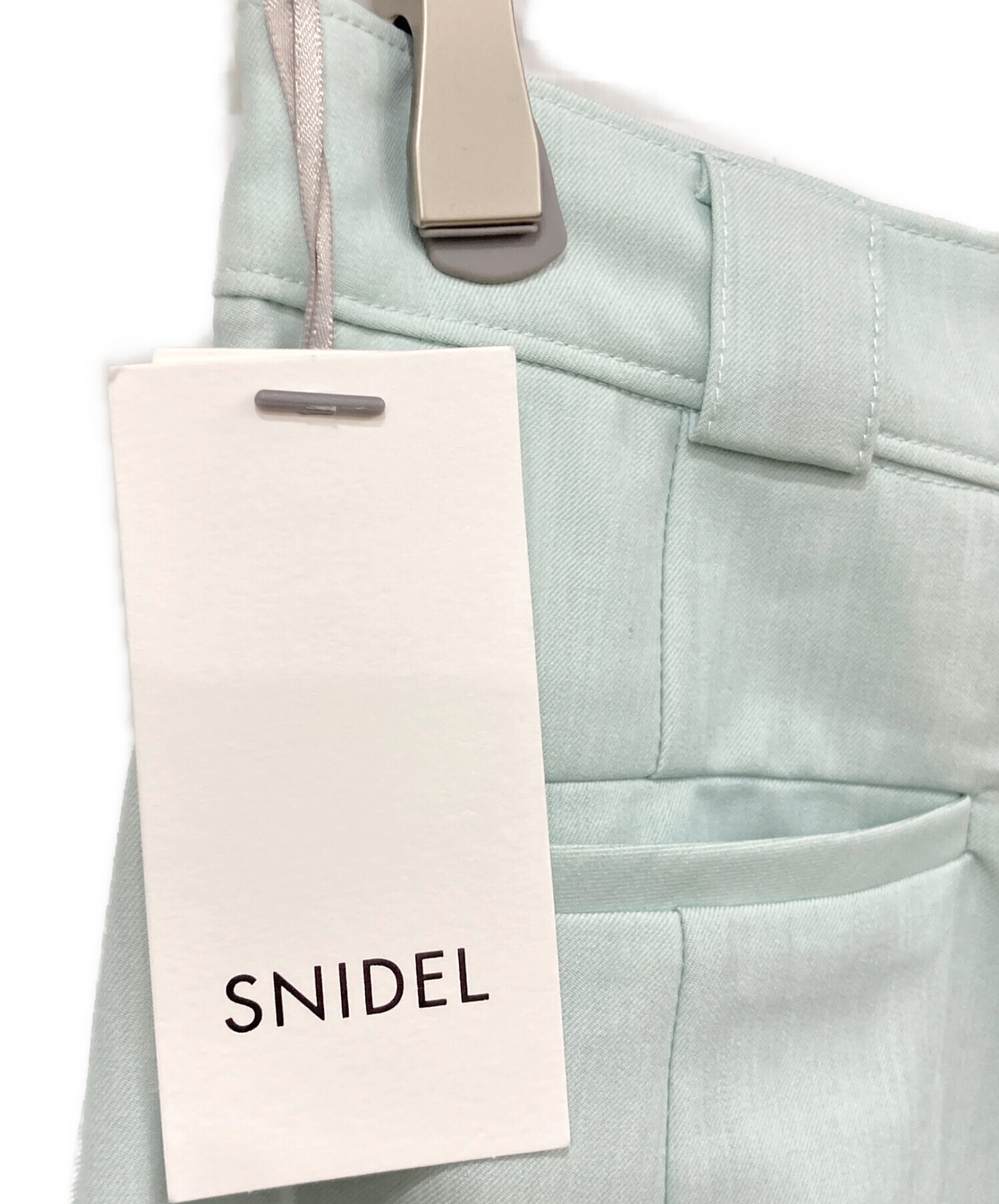 中古・古着通販】Snidel (スナイデル) ウエストレイヤードライクパンツ 