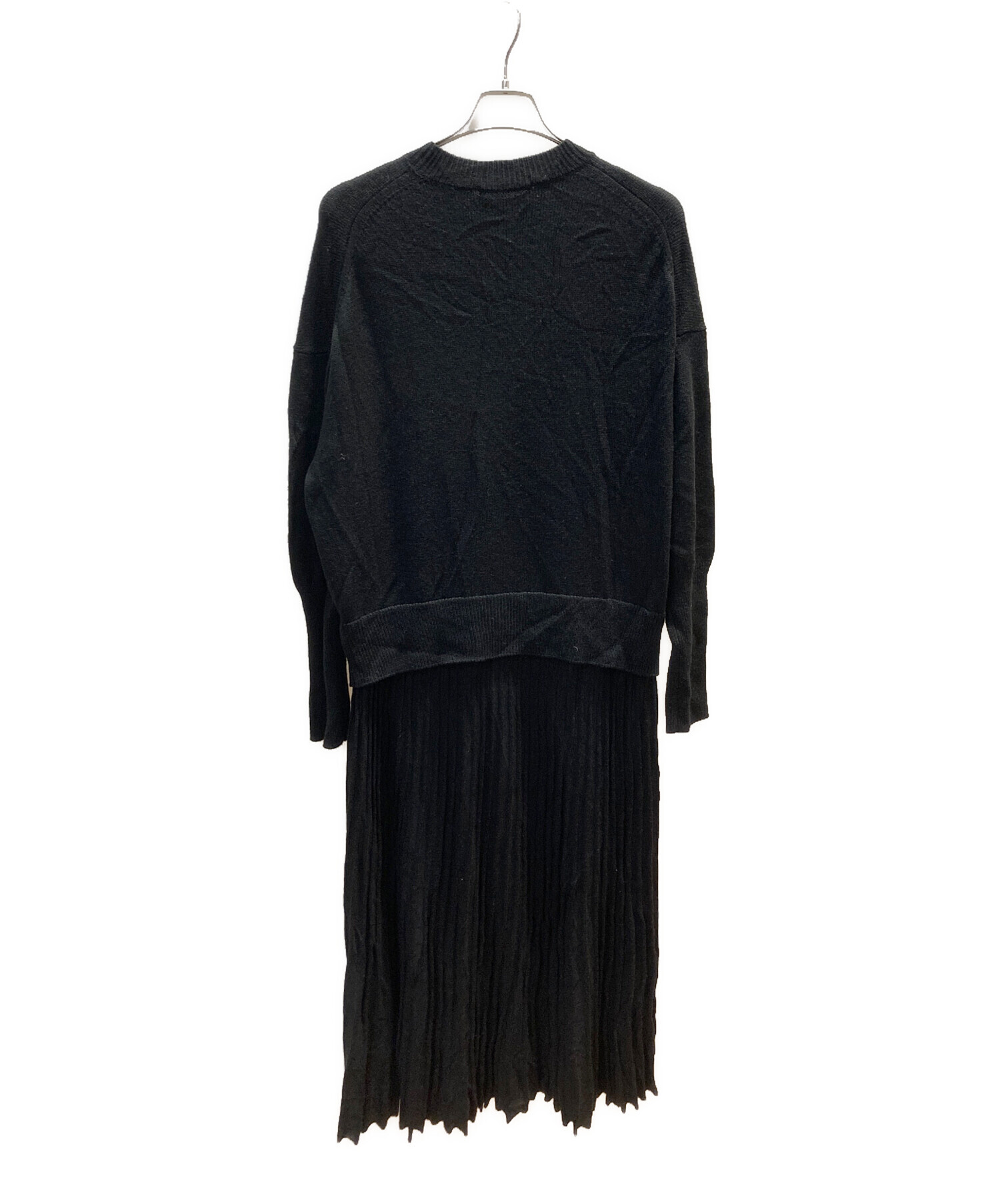 n*)様 Curensology プリーツドッキングワンピース カレンソロジー Curensology(カレンソロジー)/プリーツドッキングワンピース