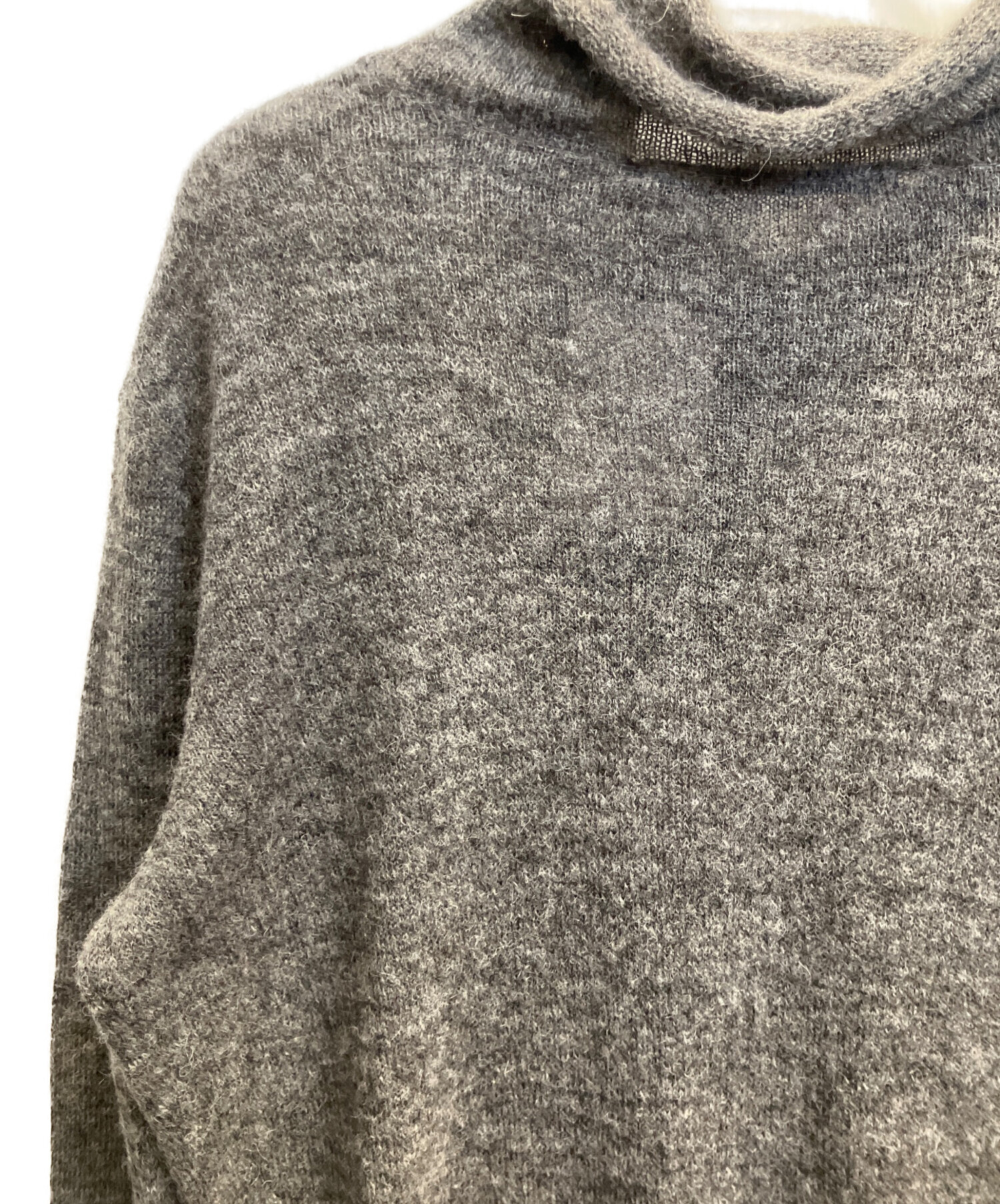 LIMI feu - LIMI feu リミフー ニット・セーター S グレー 【古着】【中古】【送料無料】 中古・古着通販】LIMI feu (リミフゥ) アルパカ混アシンメトリーニット