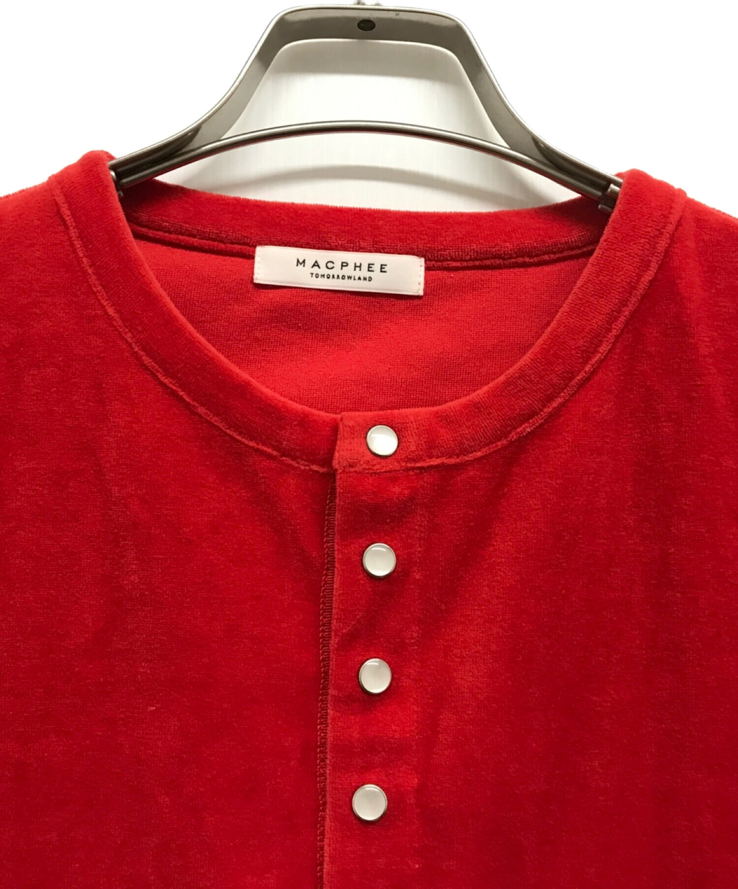 中古・古着通販】MACPHEE (マカフィー) コットンポリエステルベロア