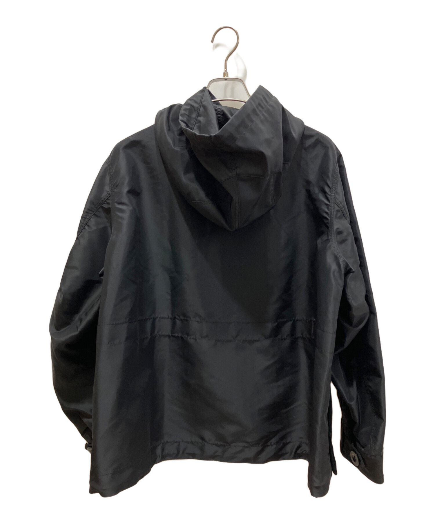 中古・古着通販】sacai (サカイ) Nylon Twill x Sponge Sweat Hoodie 