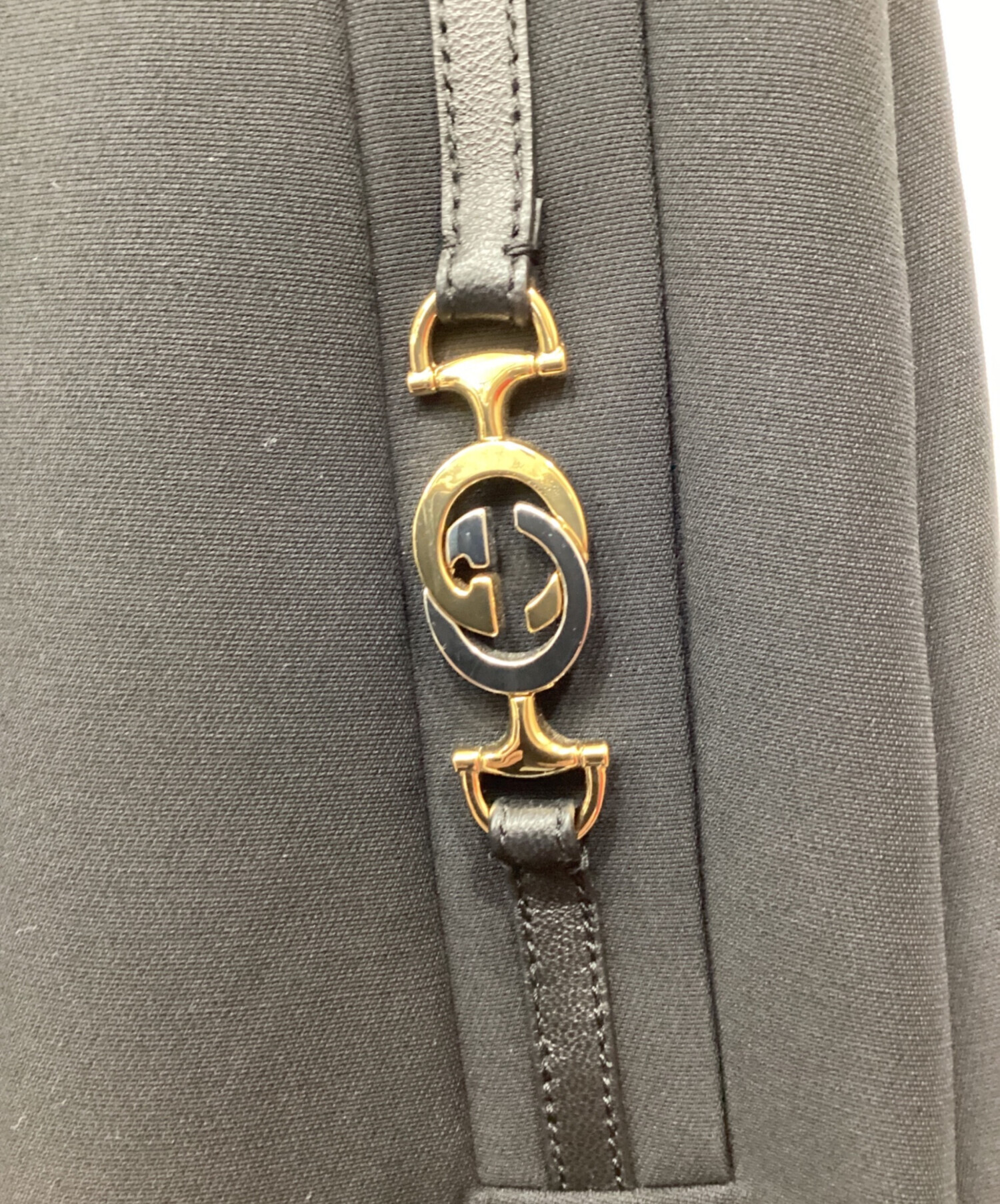 中古・古着通販】GUCCI (グッチ) インターロッキングシルクウール