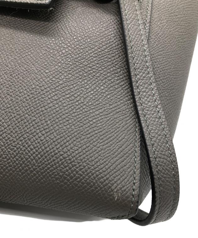 中古・古着通販】CELINE (セリーヌ) 2WAYショルダーバッグ グレー