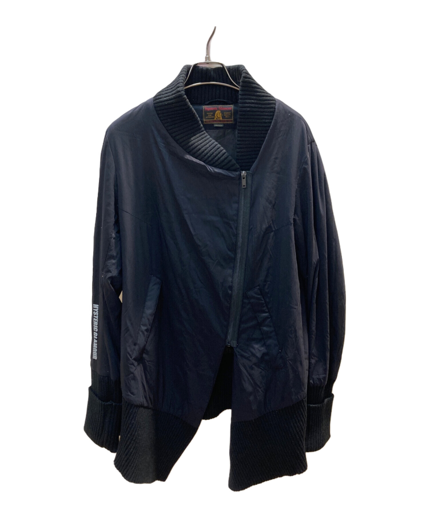 Hysterics初期ヒス ジャンパー ブルゾン黒ヴィンテージウィンド