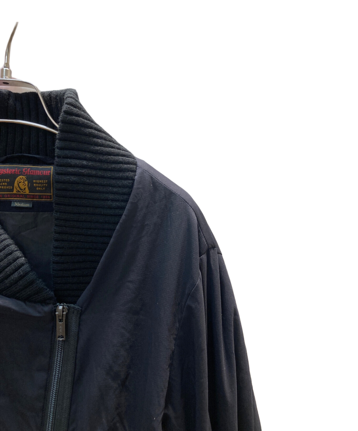 【美品】HYSTERIC GLAMOUR アウター Ｍサイズ　着用回数少なめ HYSTERIC 76 オーバーサイズジャンパー|HYSTERIC GLAMOUR WOMEN