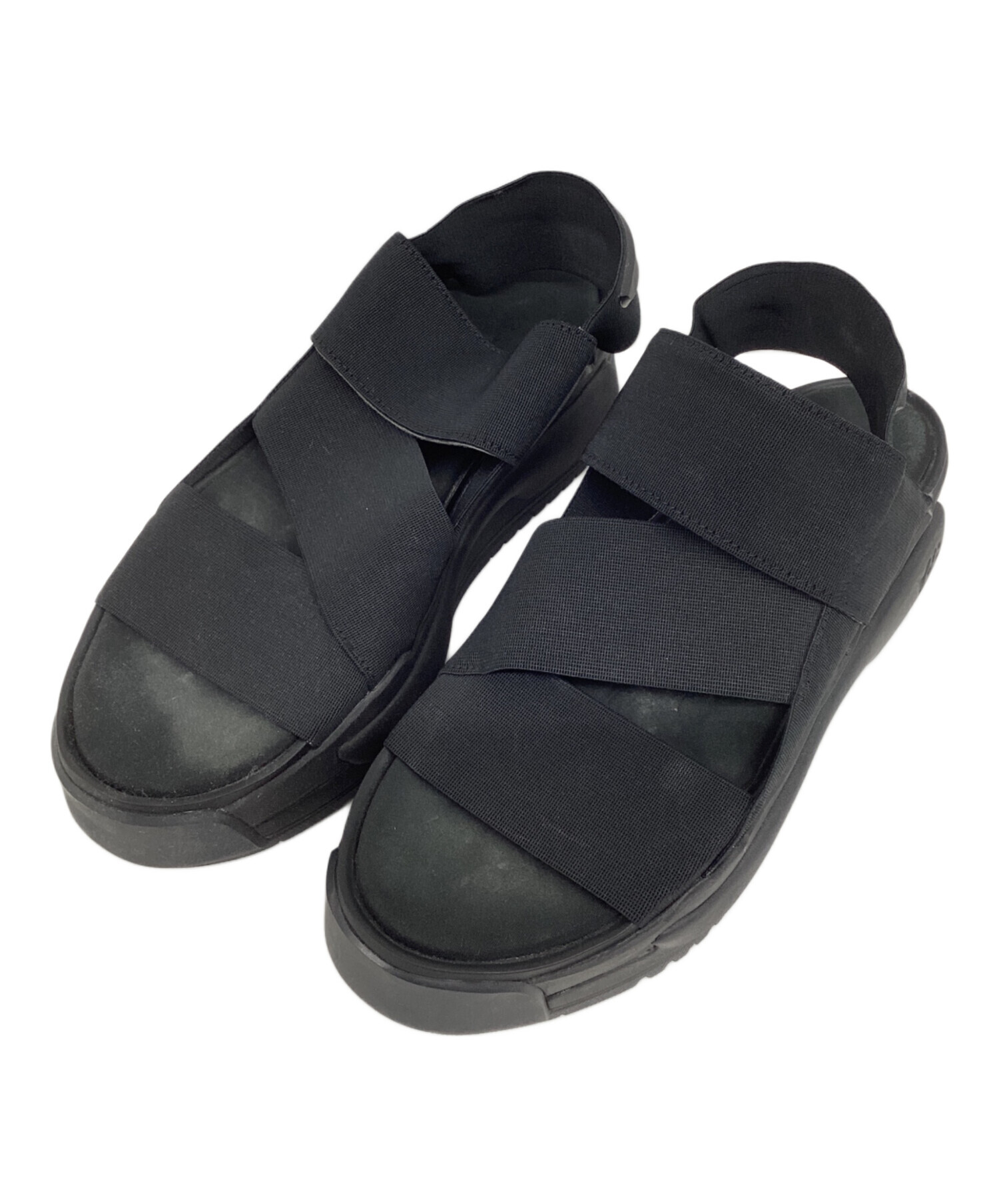 中古・古着通販】Y-3 (ワイスリー) RIVALRY SANDAL ブラック サイズ 
