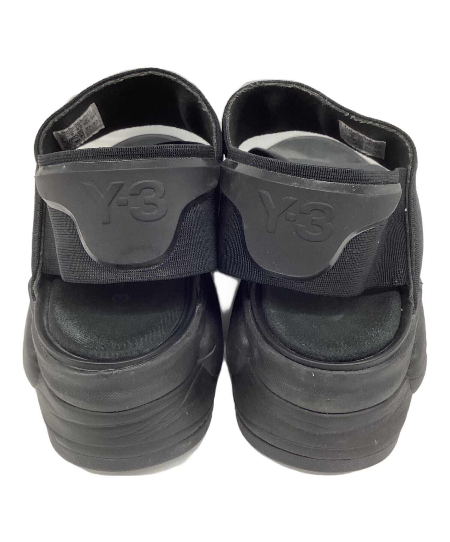 中古・古着通販】Y-3 (ワイスリー) RIVALRY SANDAL ブラック サイズ 