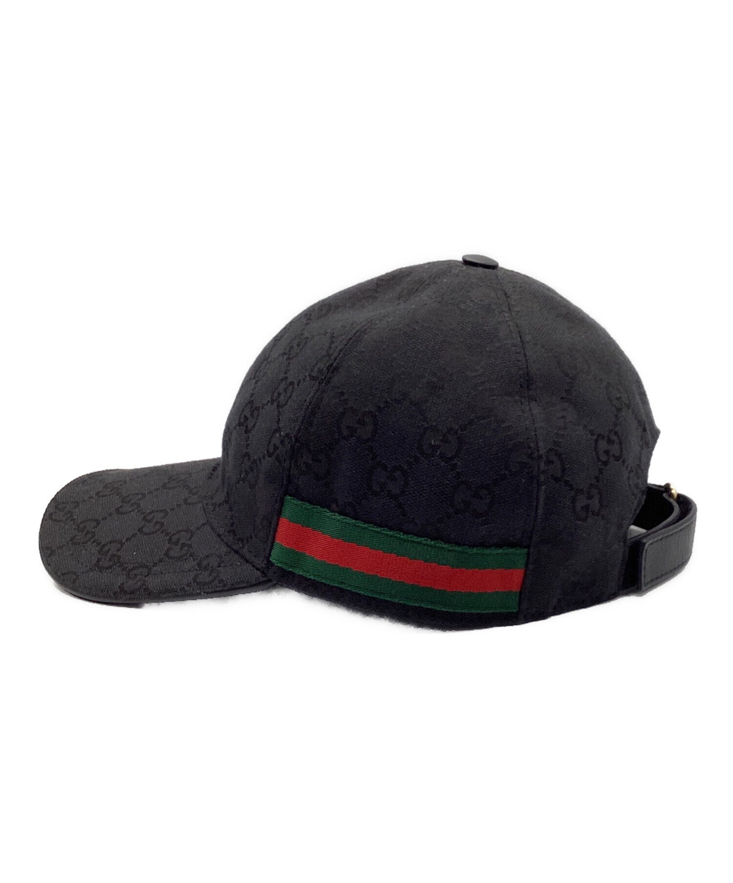 かいきち ⭐️ GUCCI グッチ ベースボールキャップ S 57 中古・古着通販】GUCCI (グッチ) GGキャンバス ベースボールキャップ