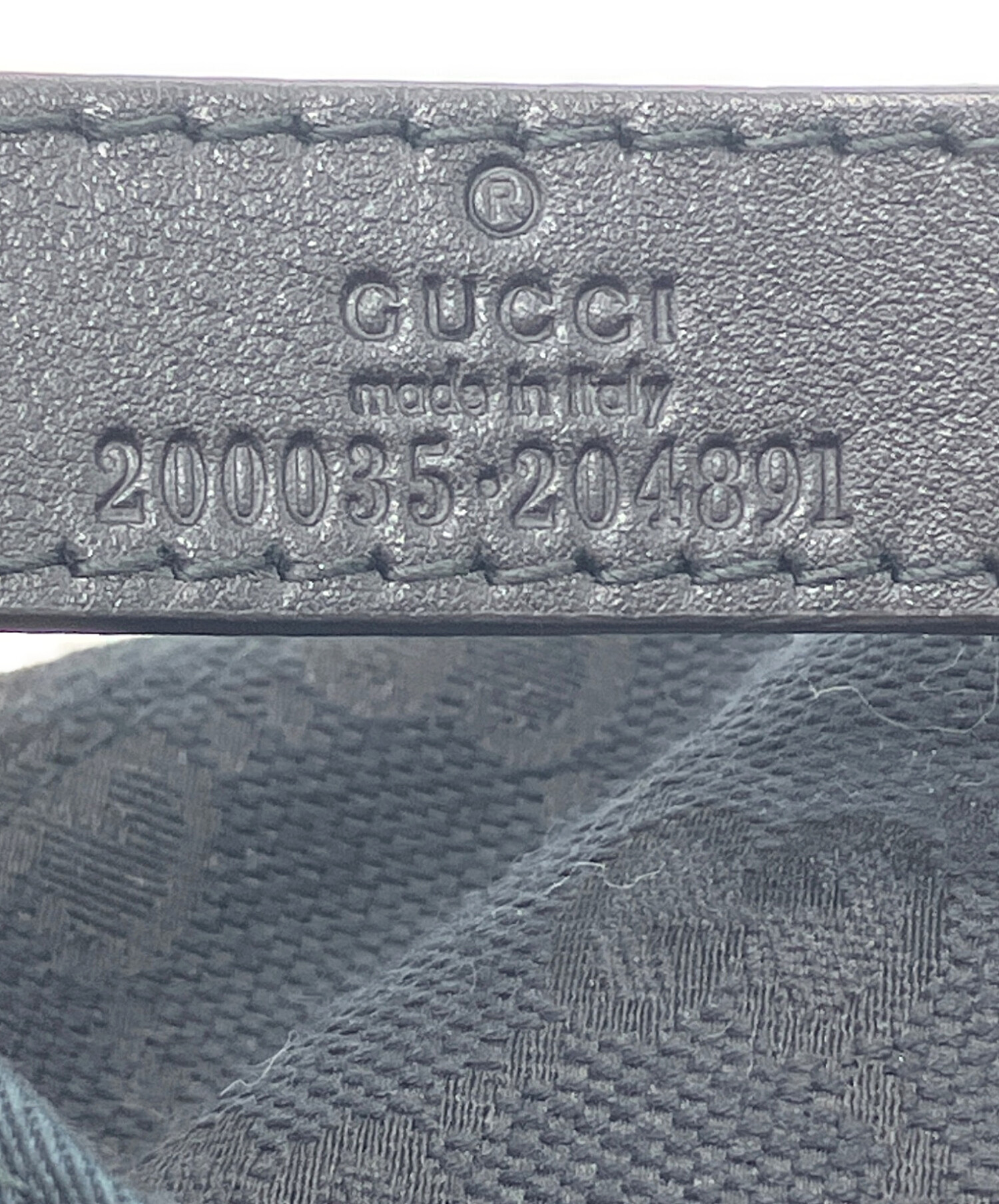 中古・古着通販】GUCCI (グッチ) GGキャンバス ベースボールキャップ