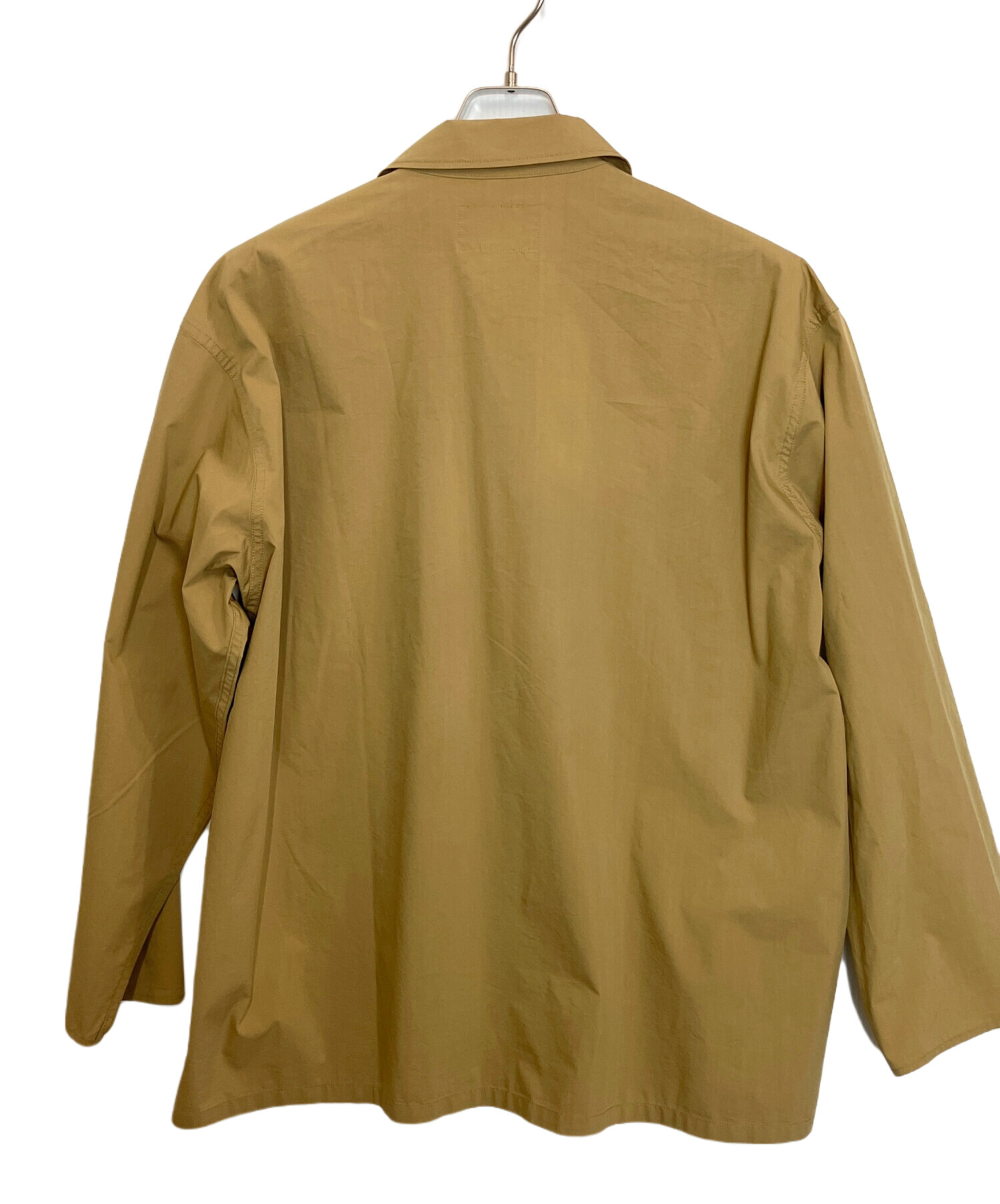 中古・古着通販】nanamica (ナナミカ) シャツジャケット ベージュ