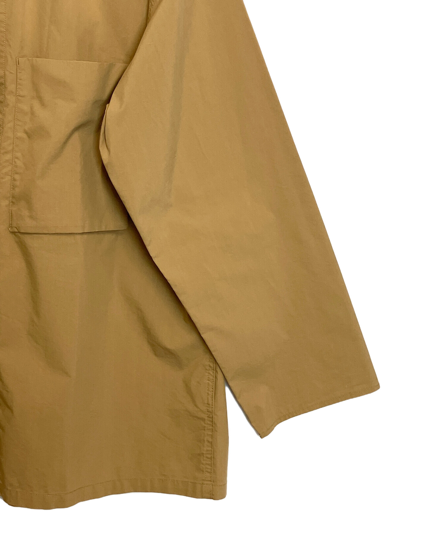 中古・古着通販】nanamica (ナナミカ) シャツジャケット ベージュ