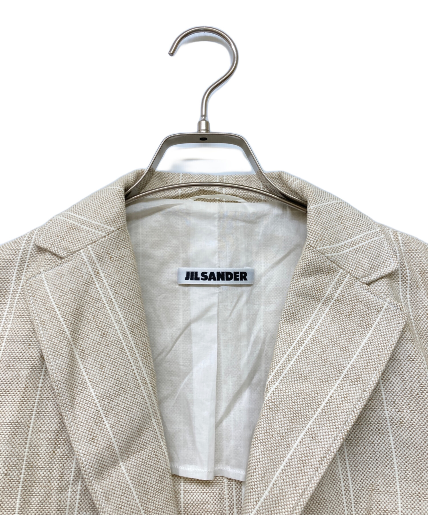 中古・古着通販】JIL SANDER (ジルサンダー) 2B リネンブレンド
