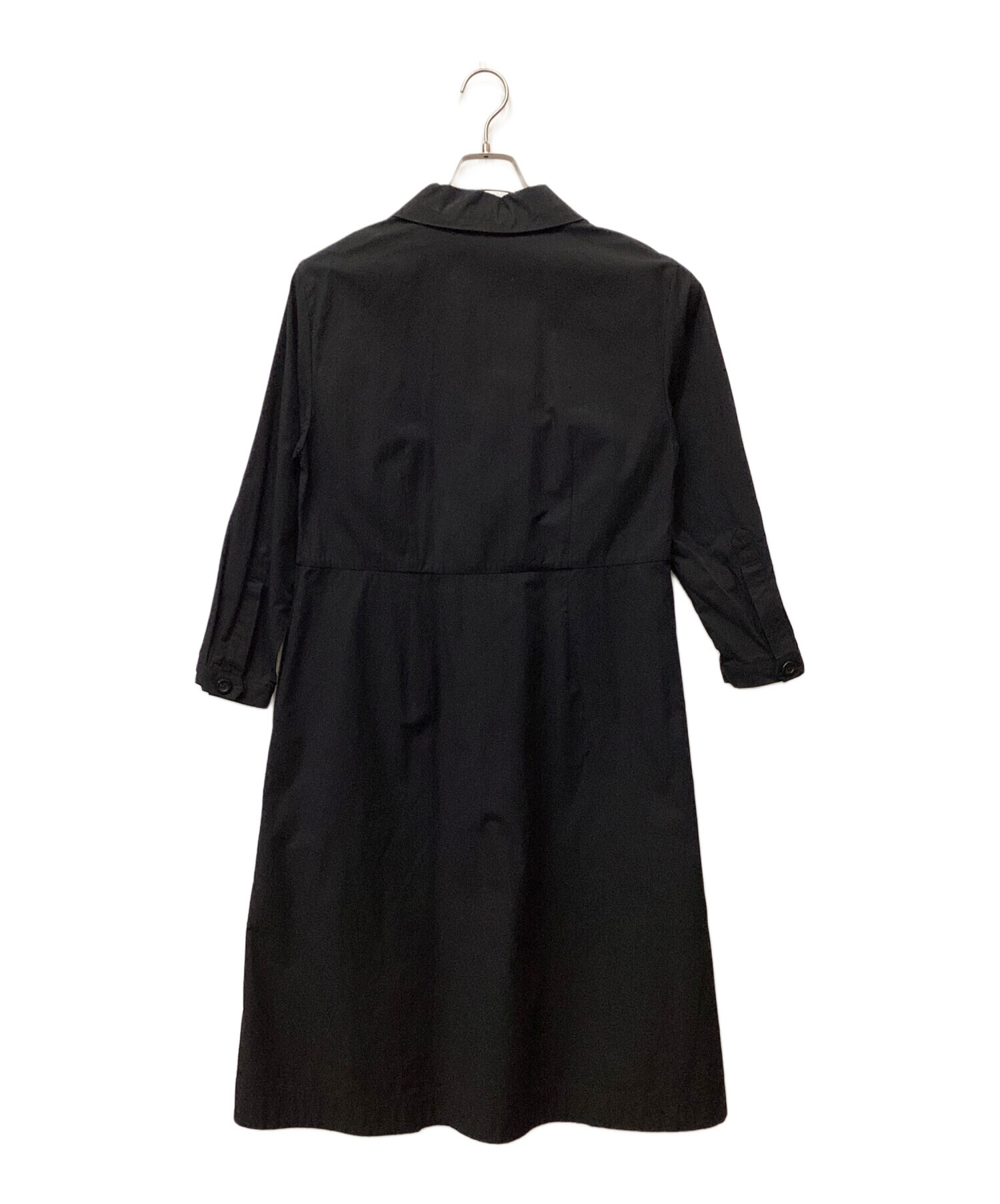 MARGARET HOWELL ブラック ロングワンピース 中古・古着通販】MARGARET HOWELL (マーガレットハウエル) COTTON