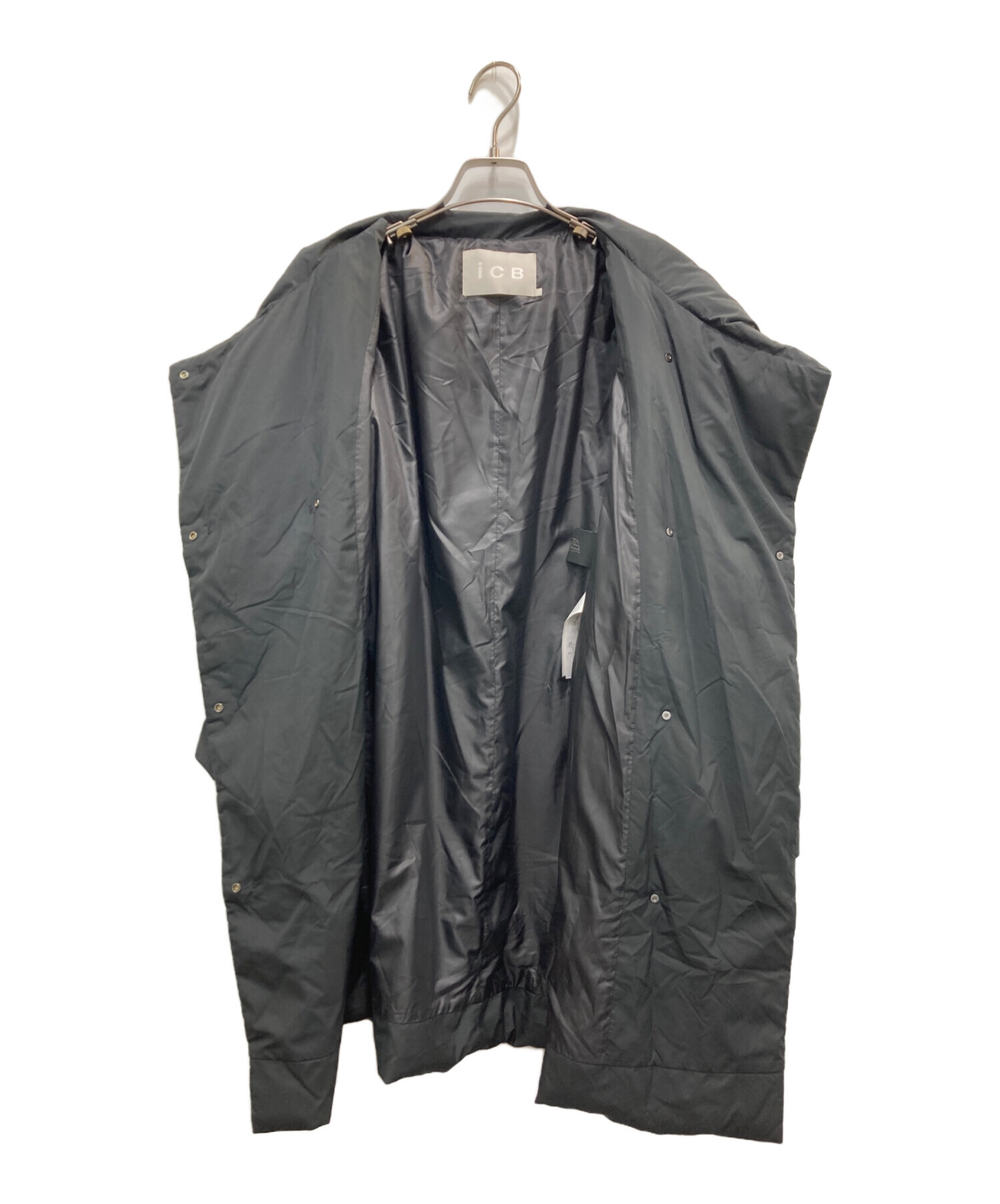 中古・古着通販】icB (アイシービー) ADSダウン スタンドカラーコート
