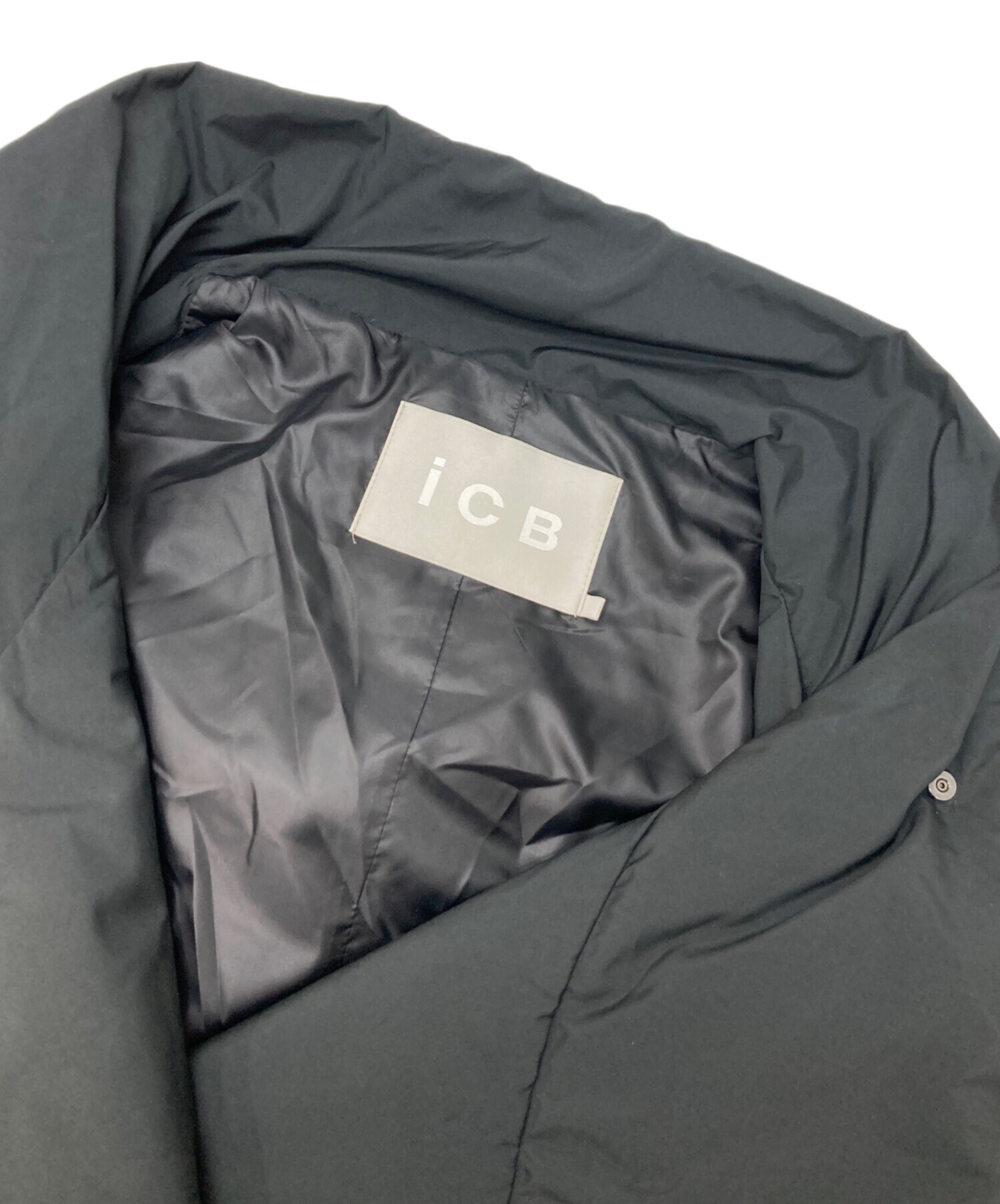 中古・古着通販】icB (アイシービー) ADSダウン スタンドカラーコート