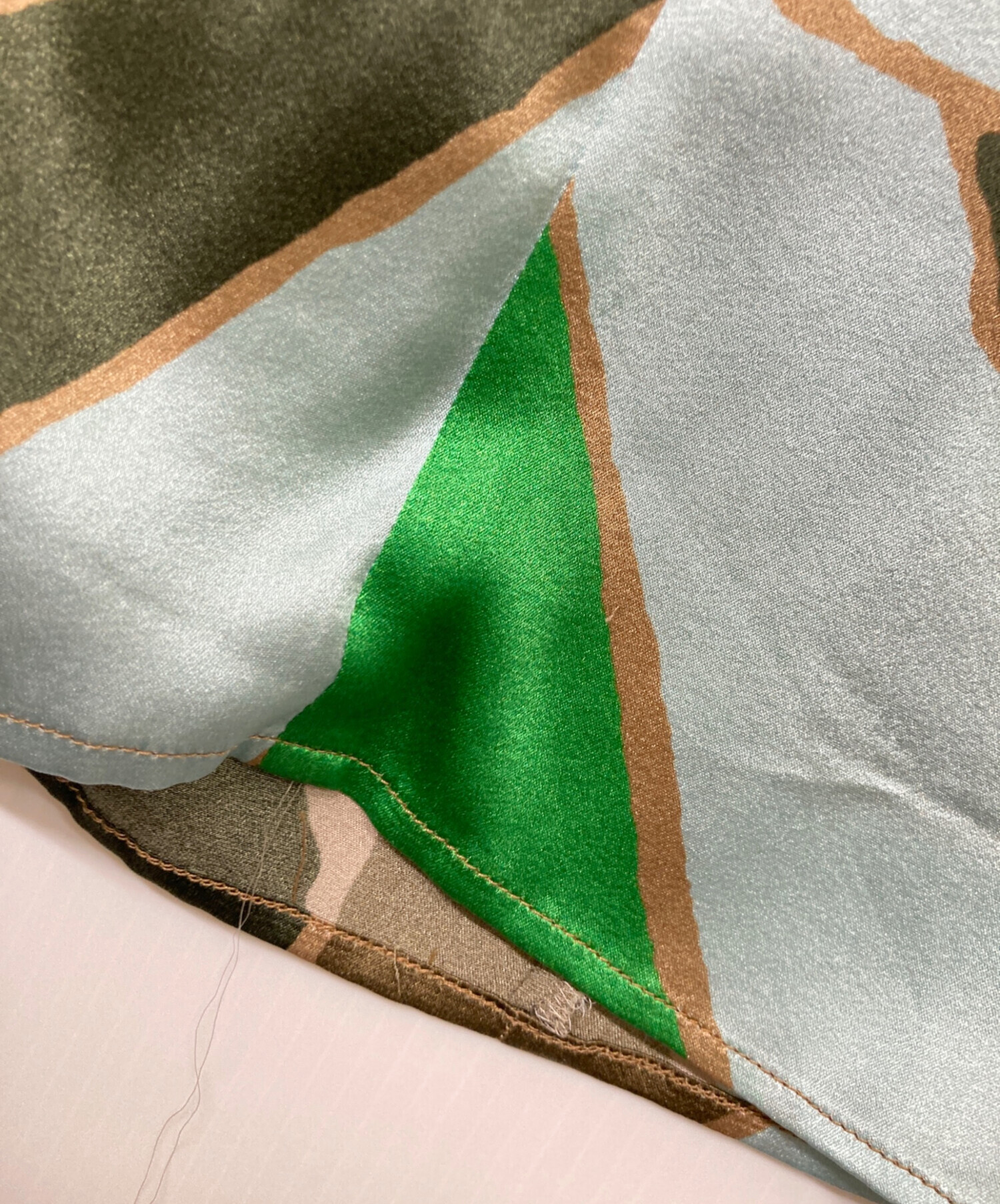 中古・古着通販】Kiton (キートン) 総柄シャツ マルチカラー サイズ:38