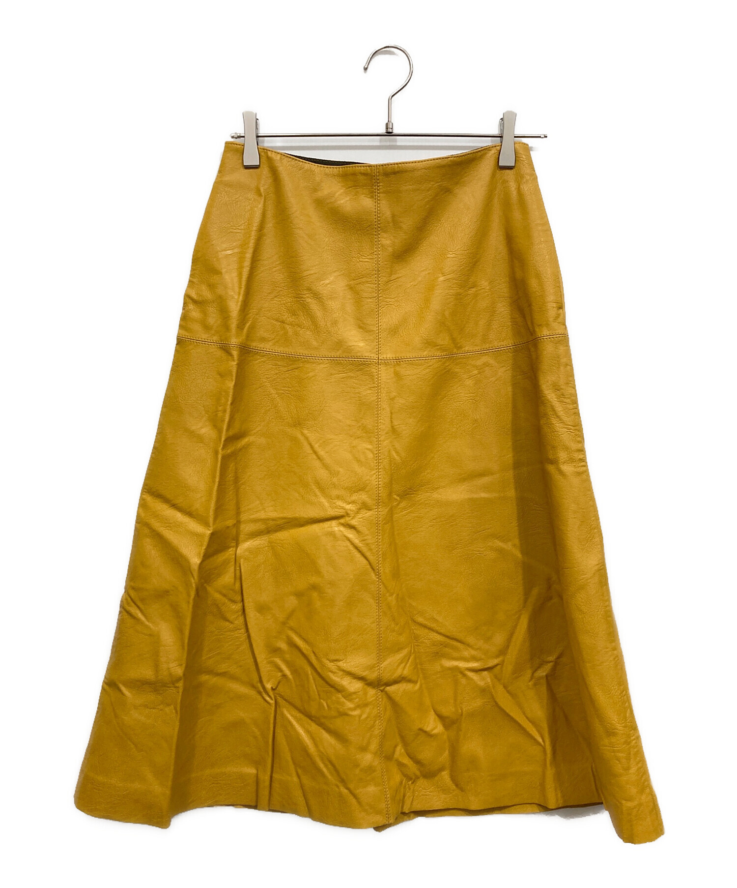 ステラマッカートニー エコレザースカート 新品 STELLA McCARTNEY ステラ マッカートニー 18SS フェイク