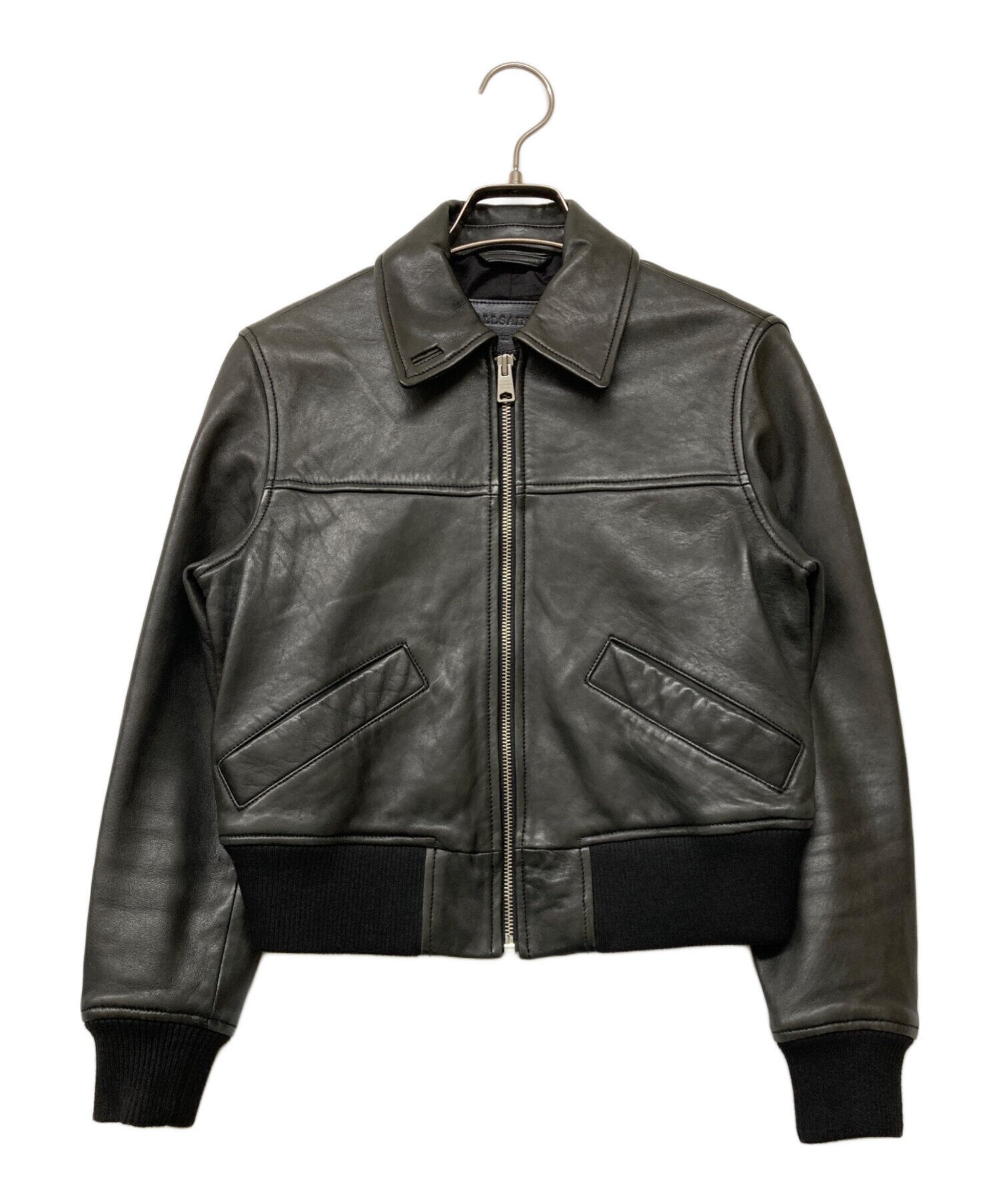 極美品 ALLSAINTS オールセインツ ラムスキン レザージャケット 黒 L 極美品 ALLSAINTS オールセインツ ラムスキン レザージャケット 黒 L