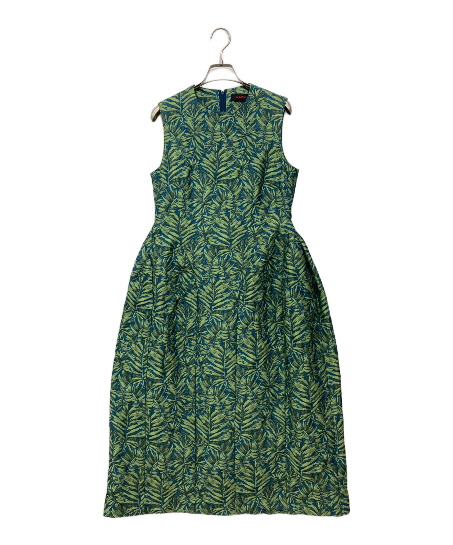 中古・古着通販】CABaN (キャバン) リーフジャカード ノースリーブ