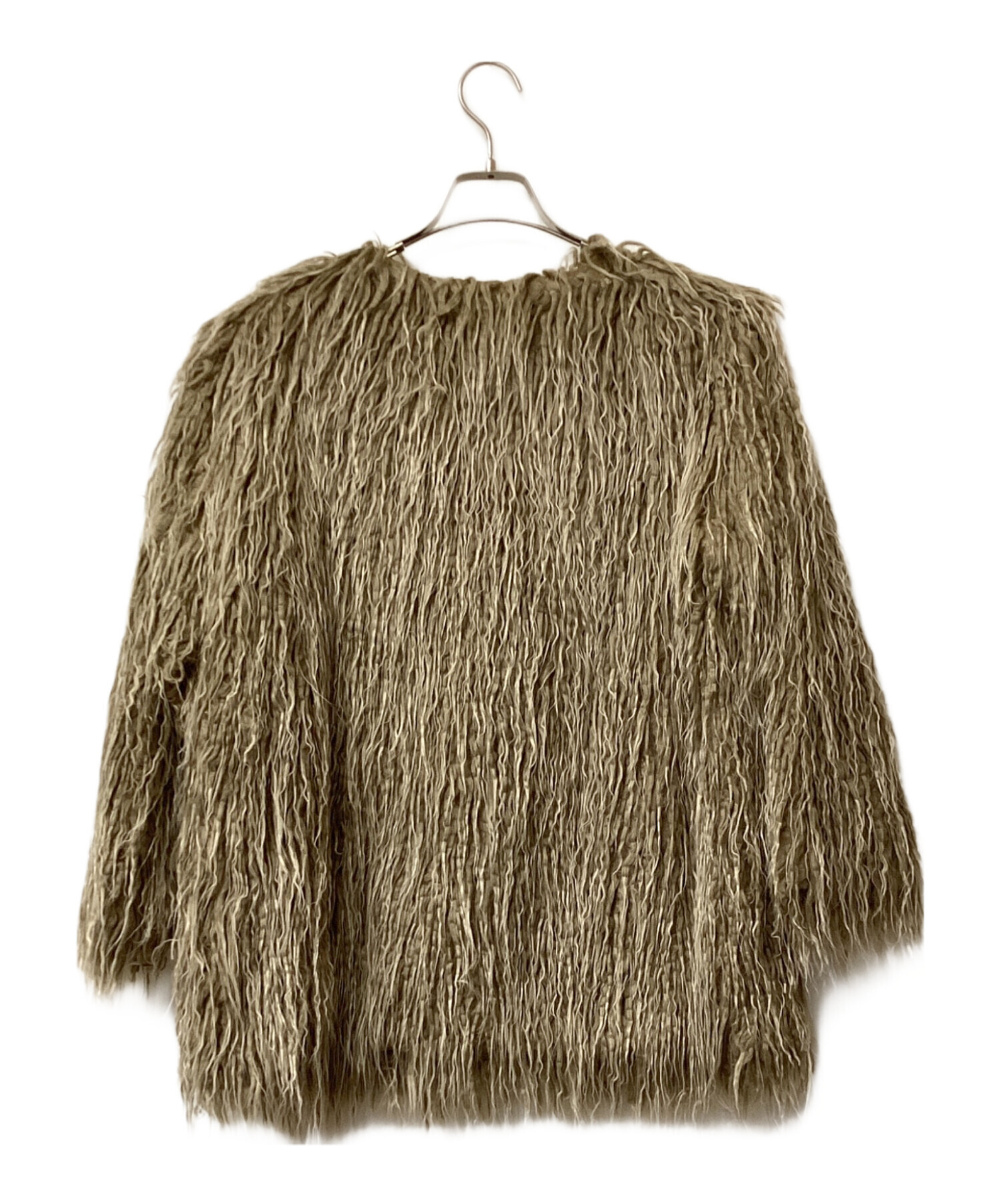 fumie tanaka フミエタナカ　ベージュ　ファーコート 中古・古着通販】FUMIE=TANAKA (フミエタナカ) ファーコート ベージュ