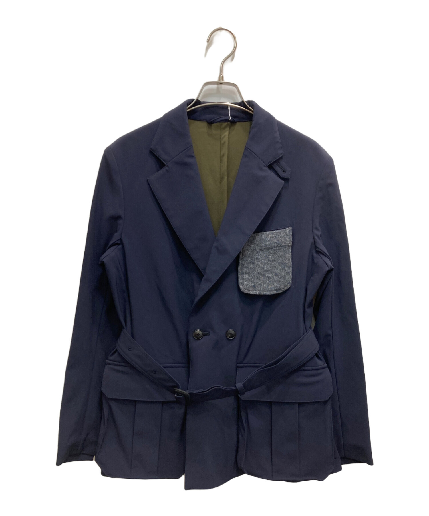 中古・古着通販】timone (ティモーネ) ジャケット ネイビー サイズ:46 