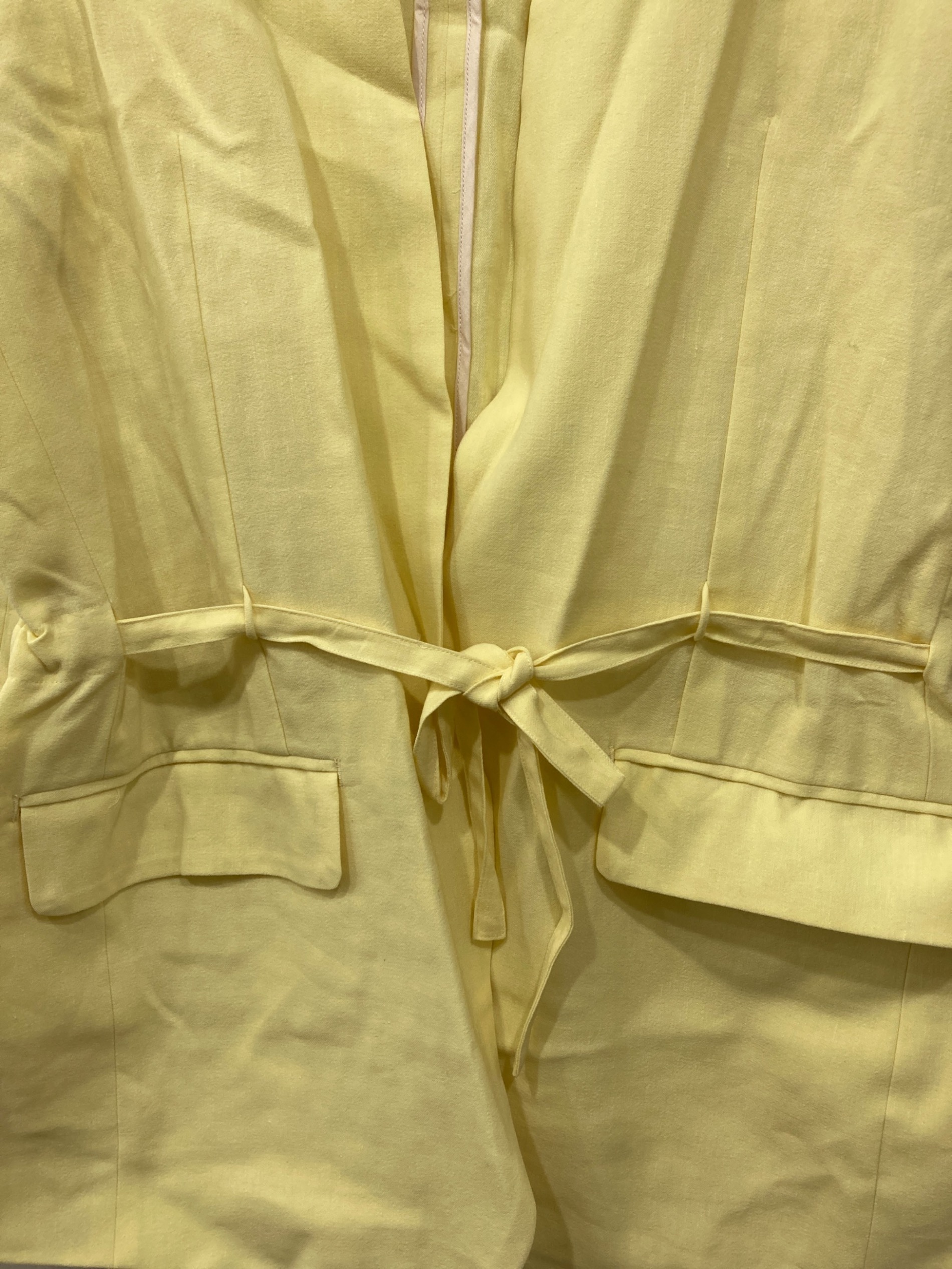 中古・古着通販】PELLEQ (ペレック) リネン混ジャケット イエロー