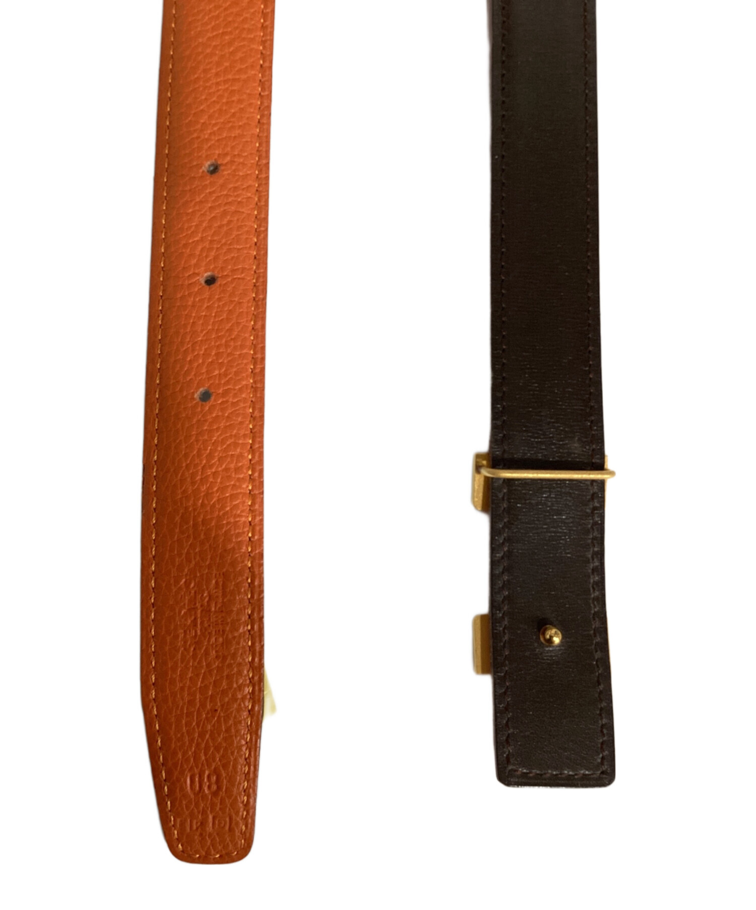 未使用　ゴールドバックル　HERMES バブル エルメス HERMES（エルメス） 【新品】エルメス ベルトバックル《 Hギヨシェ