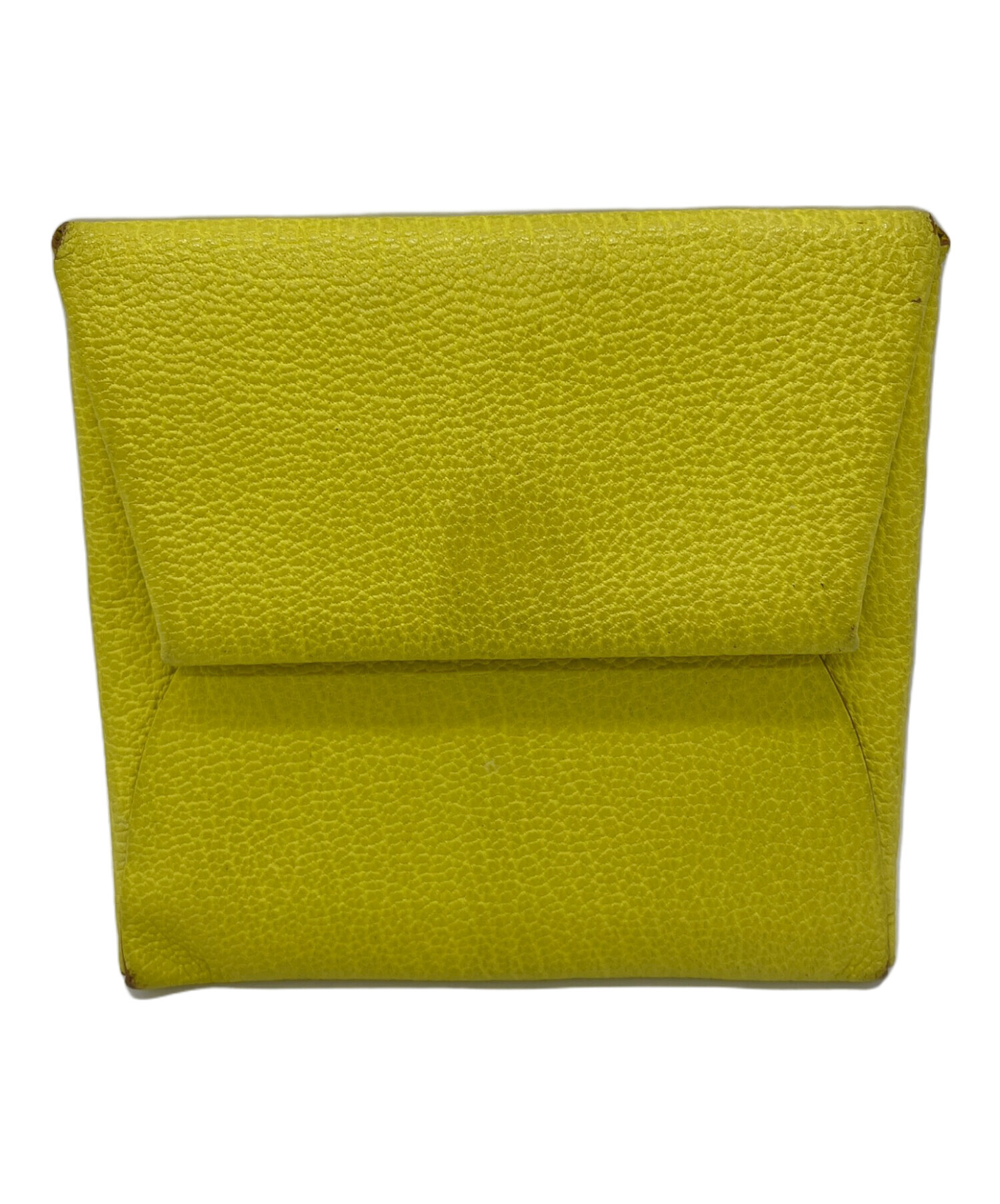 中古・古着通販】HERMES (エルメス) コインケース バスティア イエロー