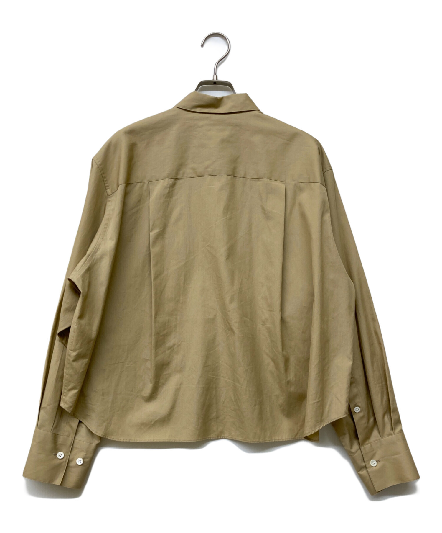 中古・古着通販】Plage (プラージュ) COTTON POCKET シャツ ベージュ 