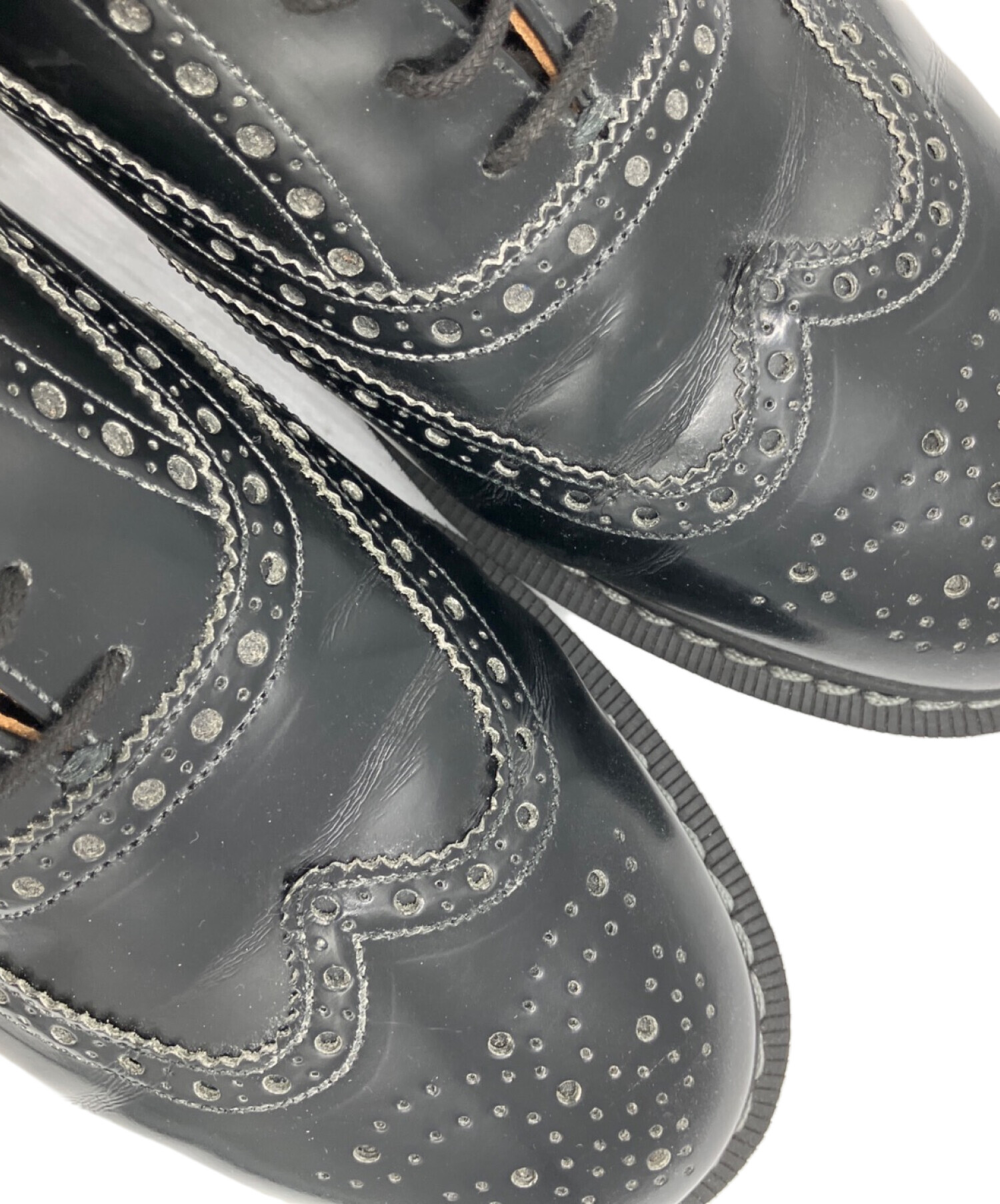 中古・古着通販】SOLOVAIR (ソロヴェアー) ウィングチップシューズ