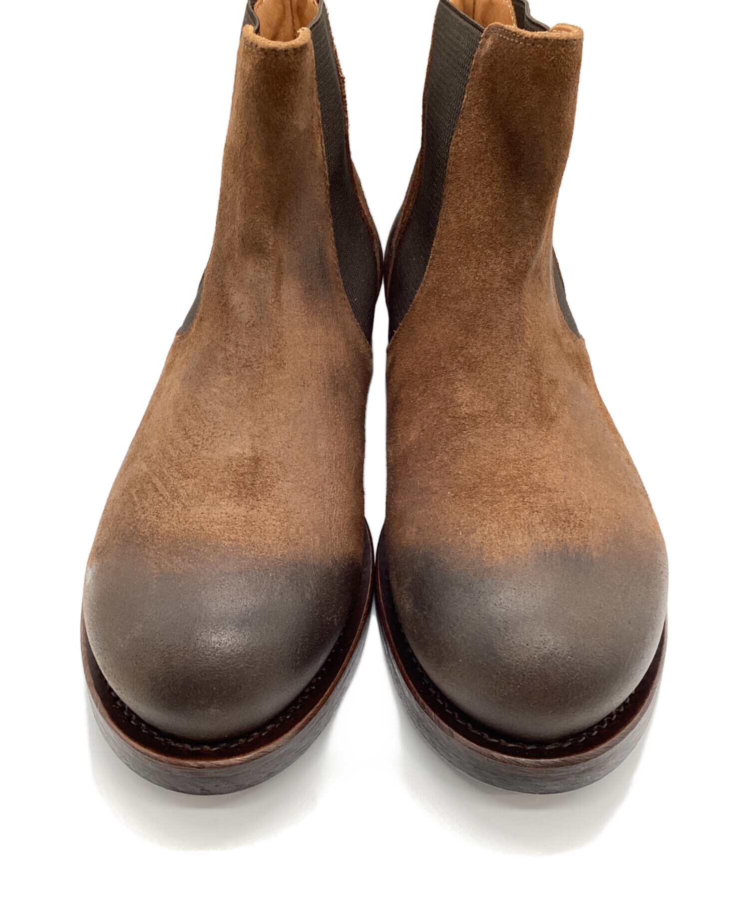 中古・古着通販】BUTTERO (ブッテロ) スエードレザーサイドゴアブーツ