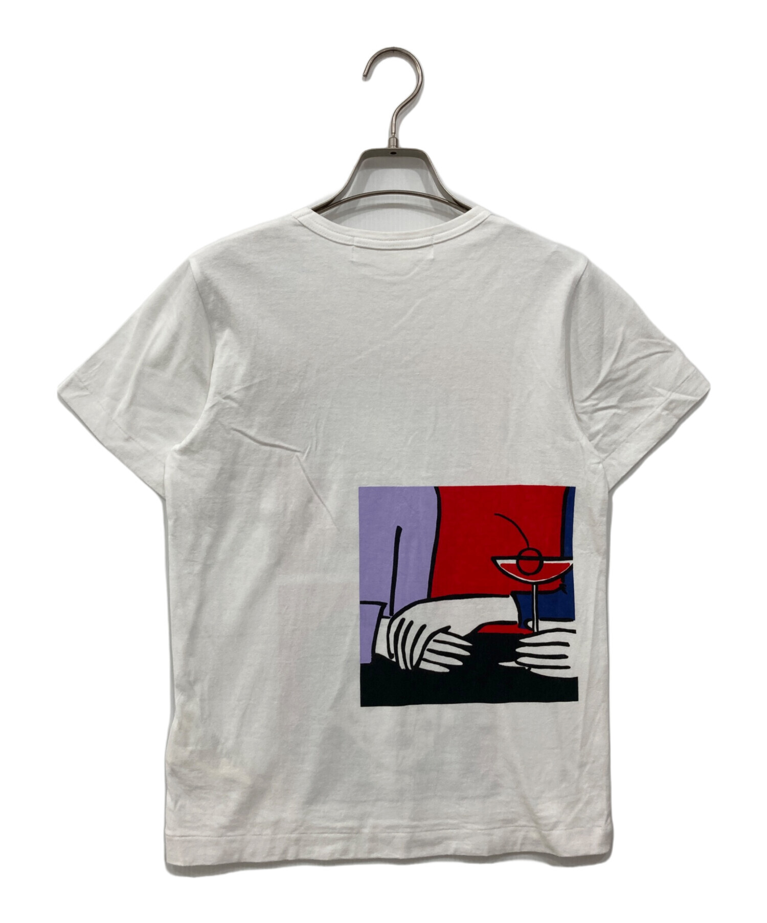 COMME des GARCONS GIRL Tシャツ・カットソー -(M位) 【古着】【中古】 中古・古着通販】COMME des GARCONS GIRL (コムデギャルソンガール