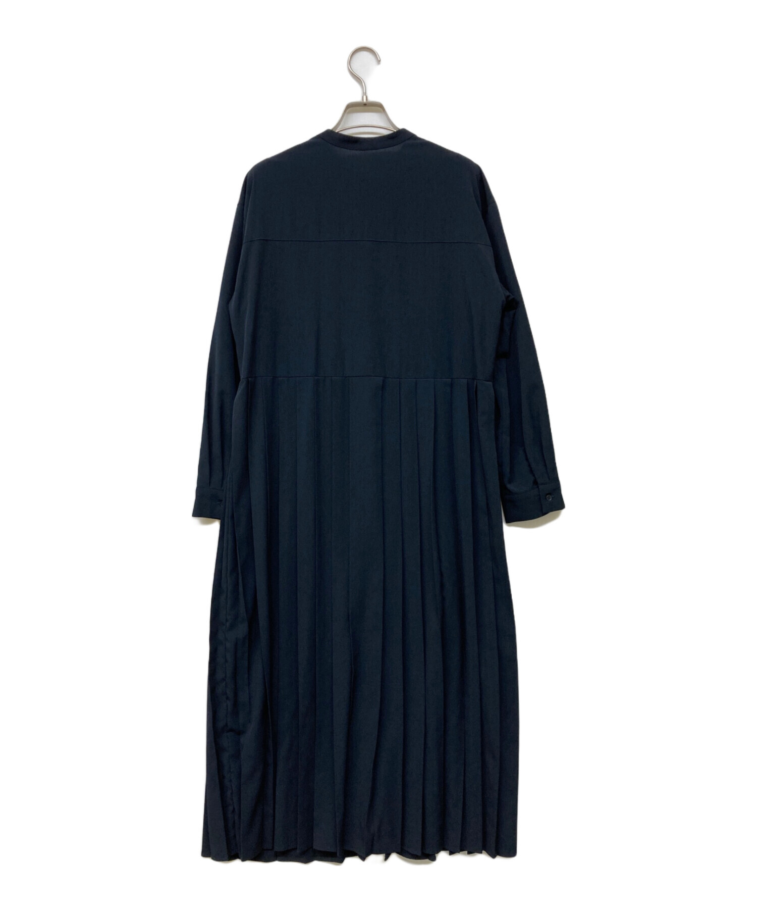 SHIPS any ジョーゼットプリーツポケットシャツワンピース 中古・古着通販】SHIPS any (シップスエニィ) ジョーゼット プリーツ