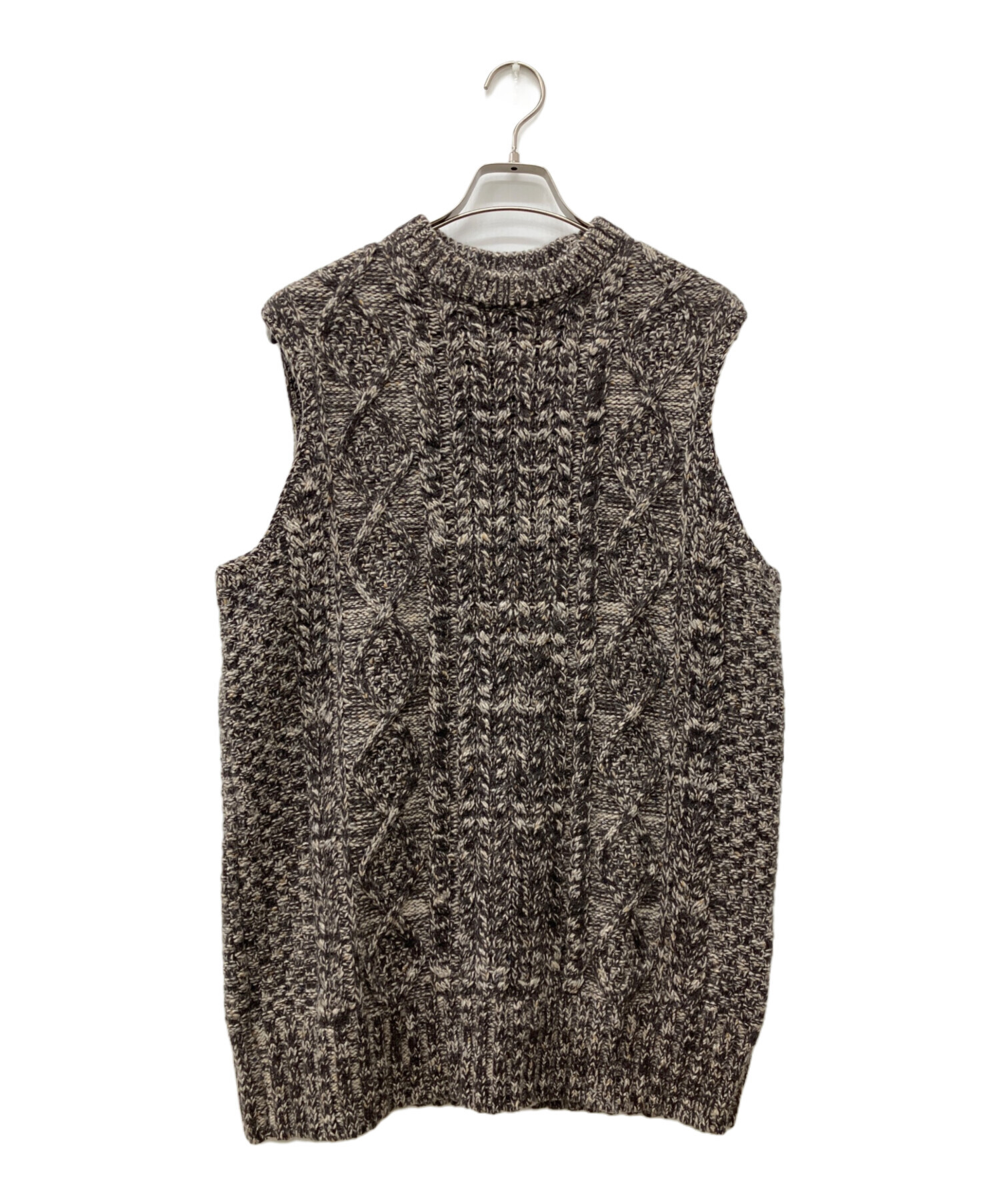 中古・古着通販】INSCRIRE (アンスクリア) ミックスアランニット