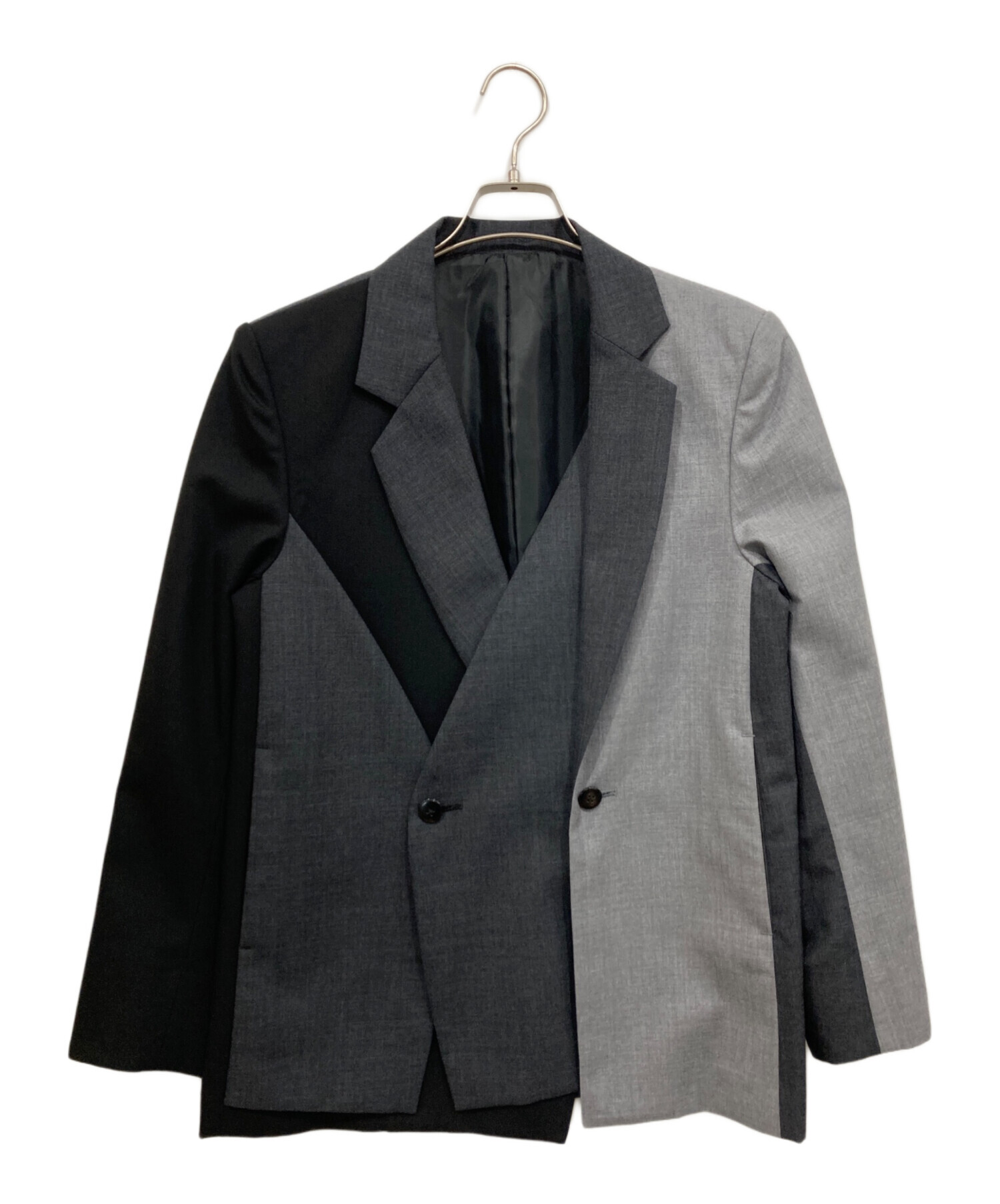 ETHOSENS 24ss Switched jacket ジャケット 中古・古着通販】ETHOSENS (エトセンス) SWITCHED JACKET ブラック