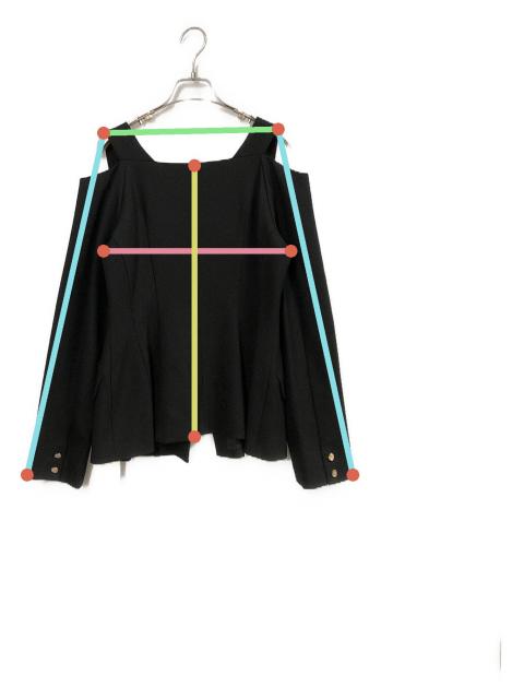 中古・古着通販】MURRAL (ミューラル) Melt off shoulder jacket