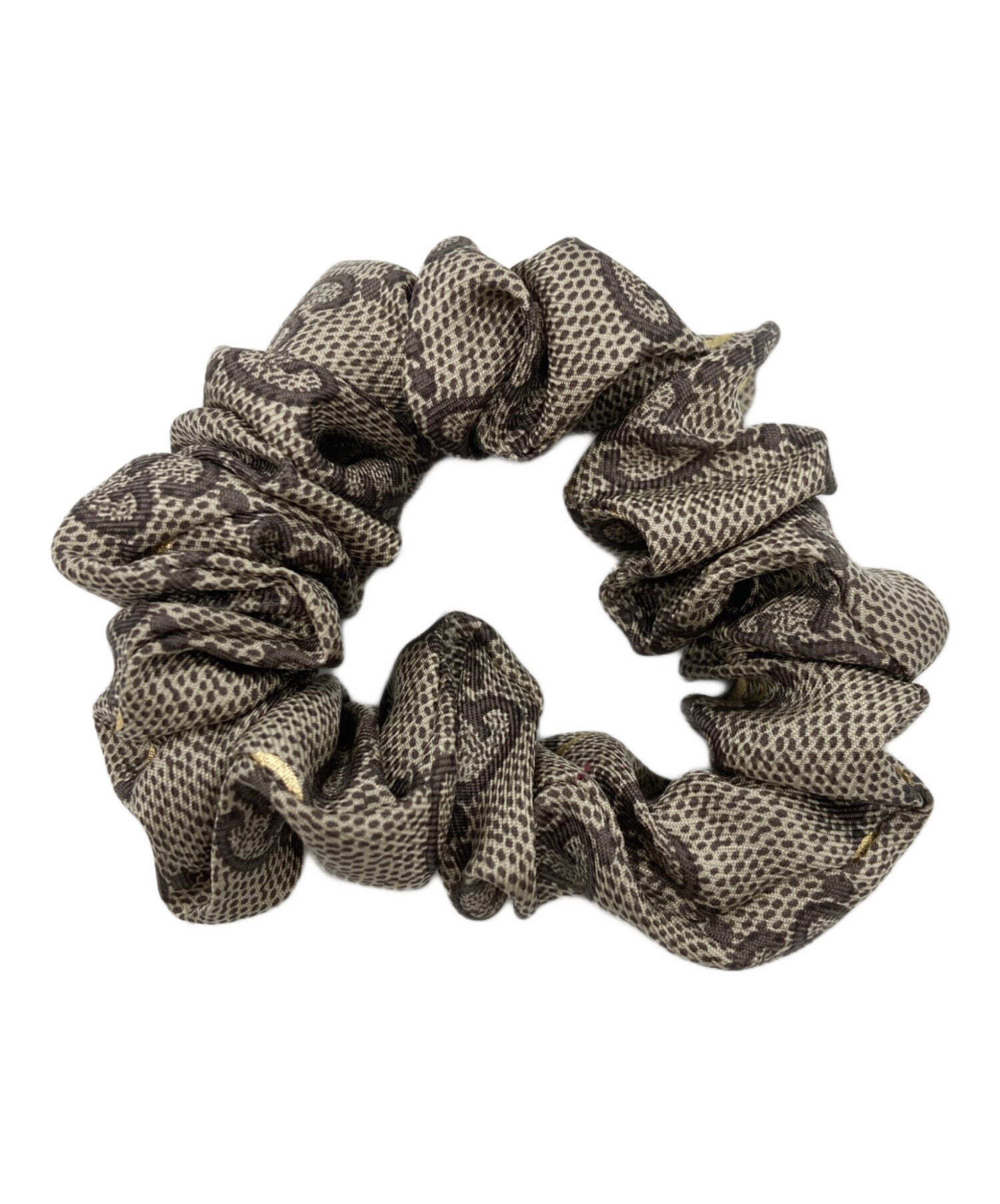 中古・古着通販】GUCCI (グッチ) GG シルク シュシュ セット｜ブランド