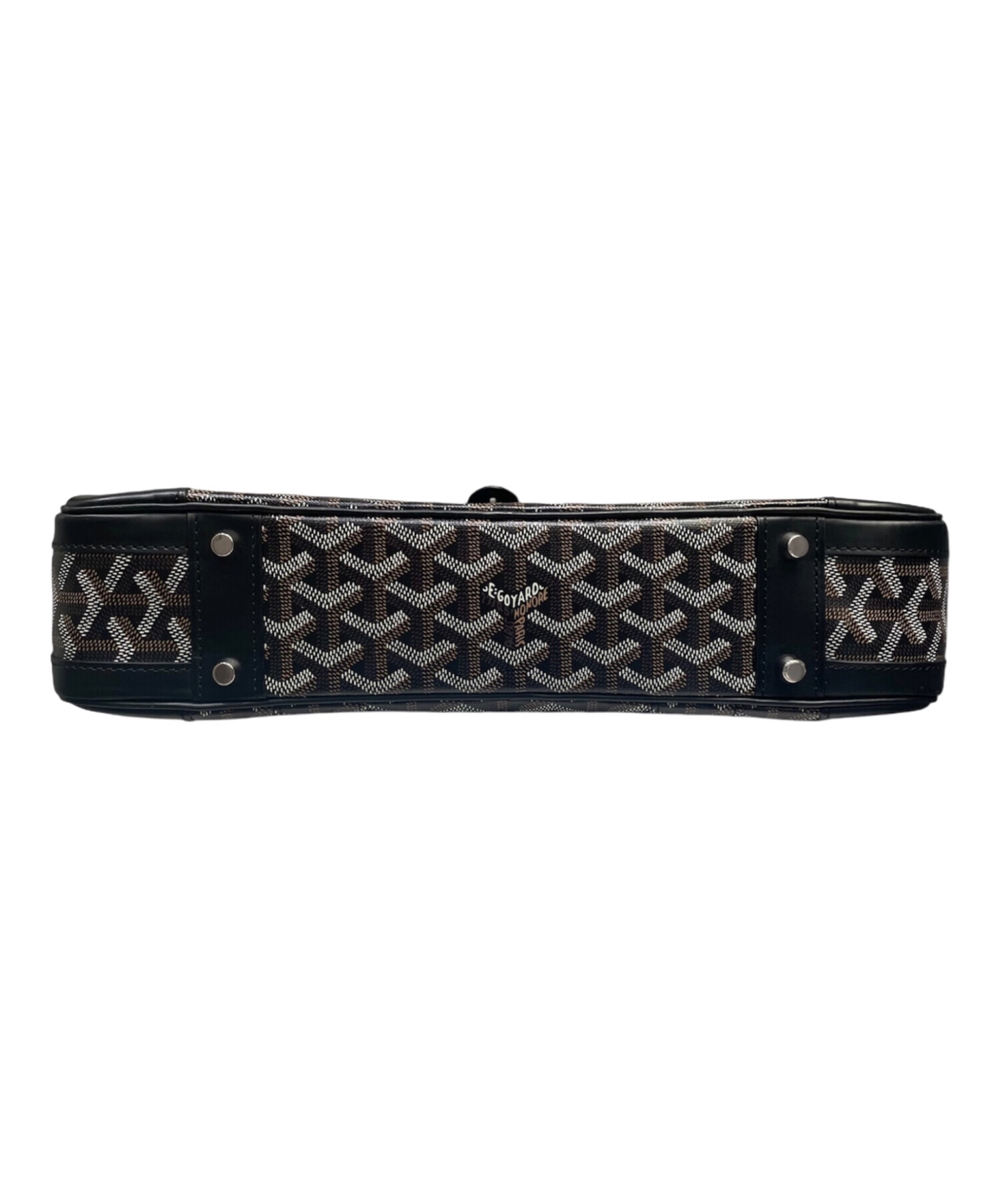 新品未使用 GOYARD アンバサード GOYARD（ゴヤール） アンバサードPM PVC×レザー 黒 ブラック ビジネス