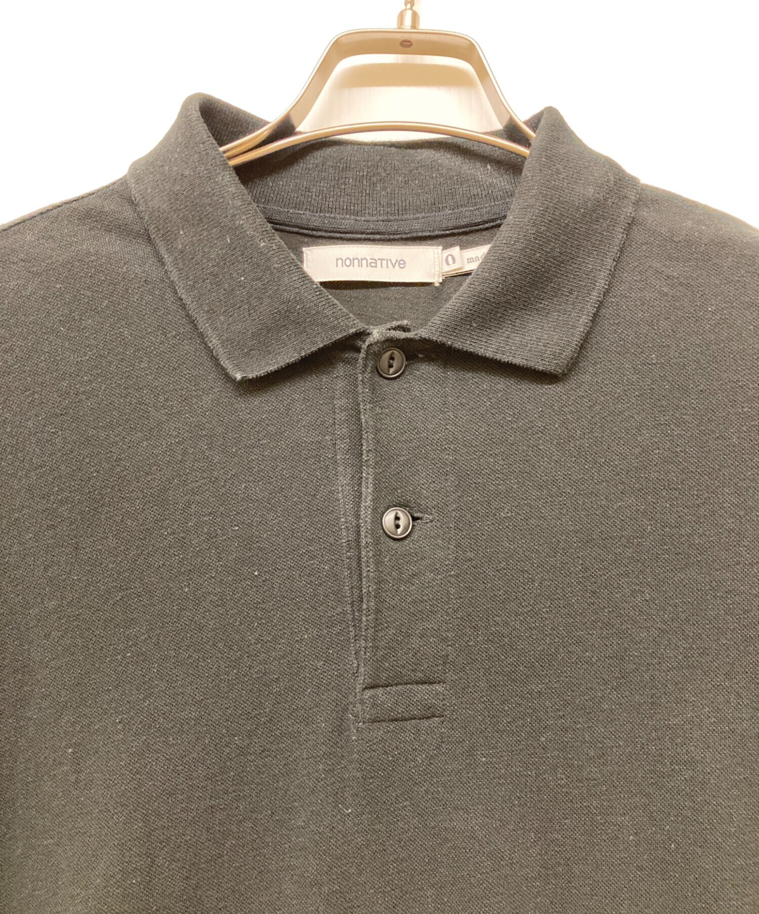 中古・古着通販】nonnative (ノンネイティブ) CLERK S/S POLO SHIRT C 