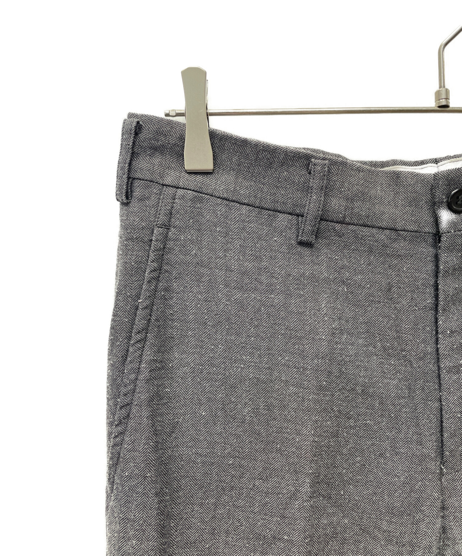 コムデギャルソン スラックス ビンテージ ヘリンボーン 中古・古着通販】COMME des GARCONS HOMME DEUX (コムデギャルソン