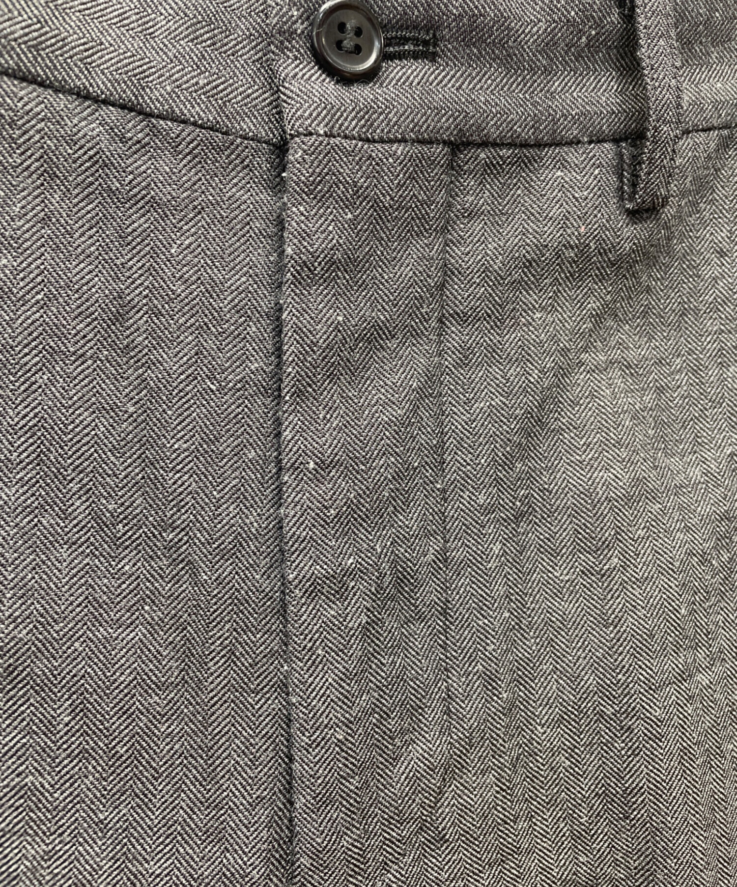 コムデギャルソンオムドゥ スラックス ヘリンボーン グレー AD2008 美品 中古・古着通販】COMME des GARCONS HOMME DEUX (コムデギャルソン