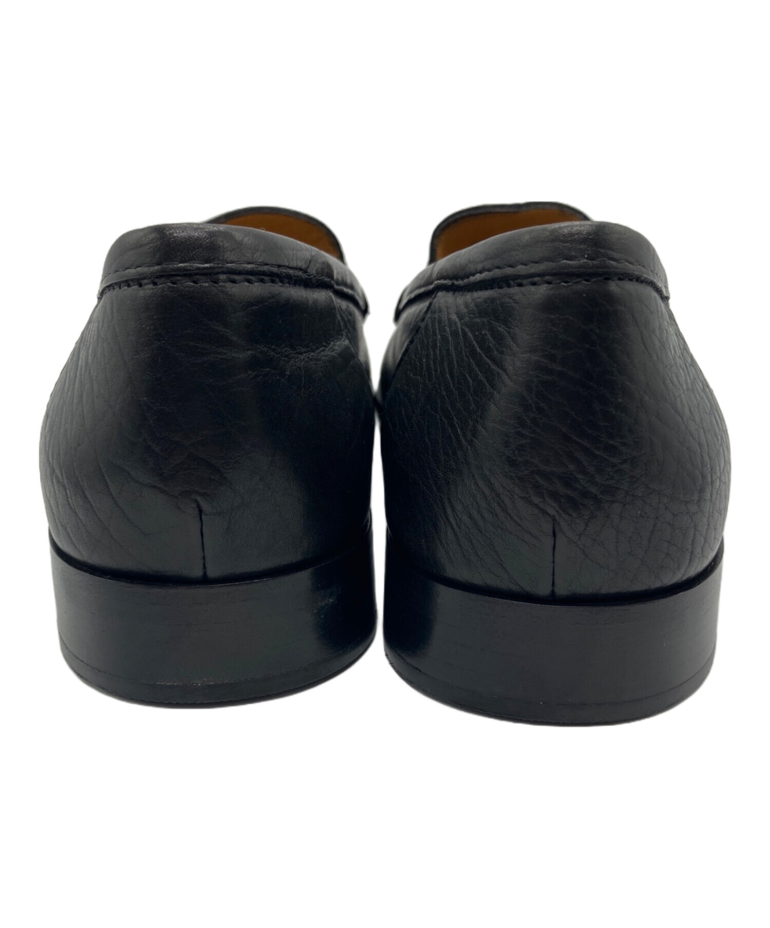 中古・古着通販】BALLY (バリー) ストラップローファー ブラック 