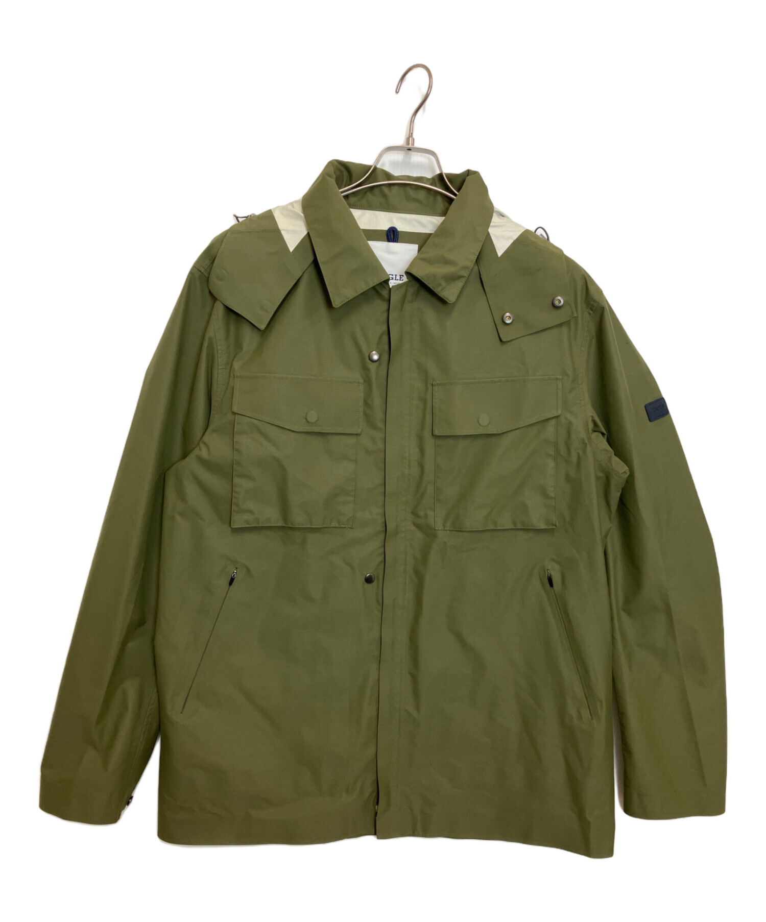 美品　AIGLE エーグル　マウンテンパーカー M 透湿防水 ワロン ジャケット マウンテンパーカー 透湿防水 ワロン ジャケット