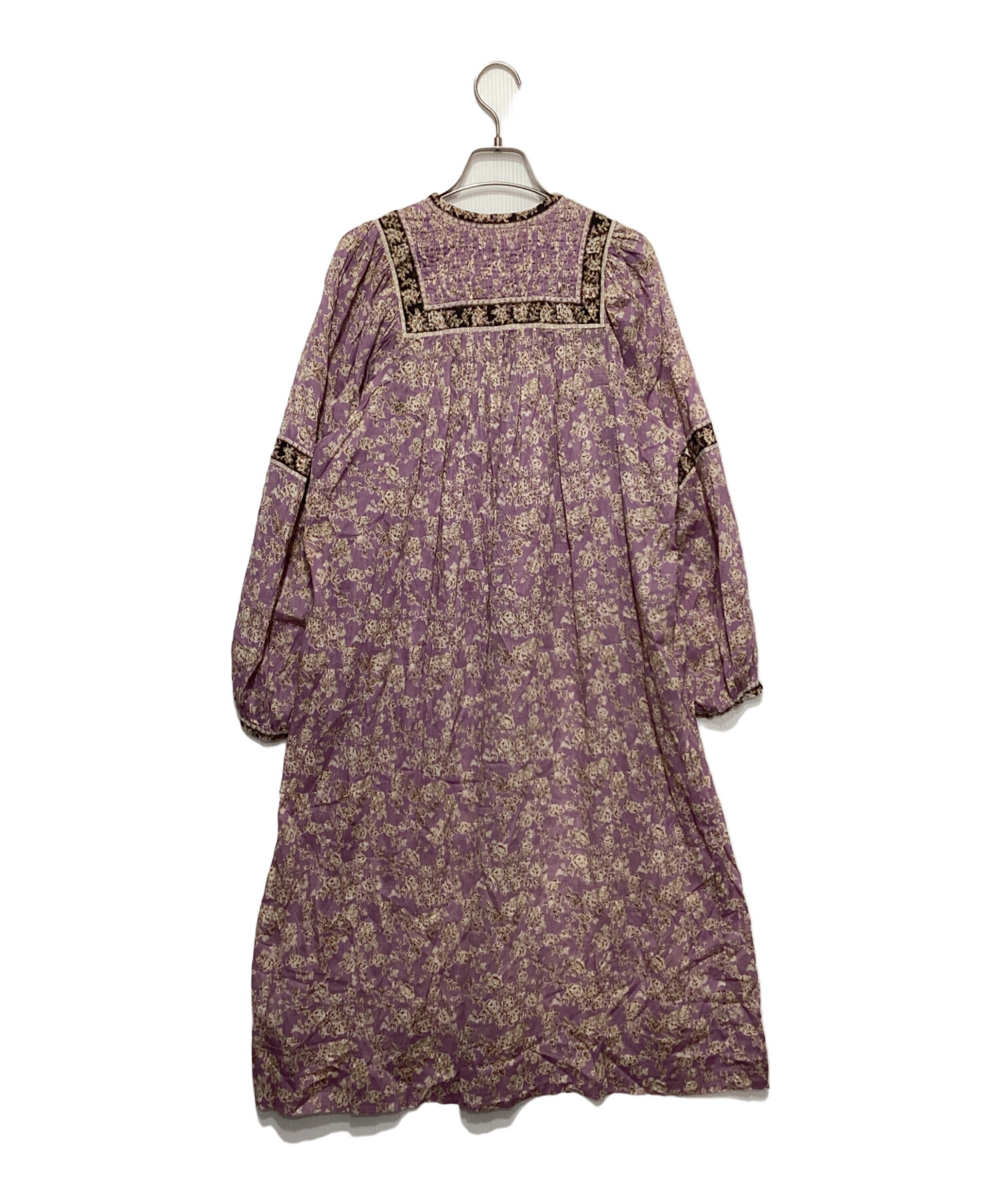 イザベルマランエトワール ポプリンブラ ウス インド製 刺繍レース綿 中古・古着通販】ISABEL MARANT ETOILE (イザベルマランエトワール