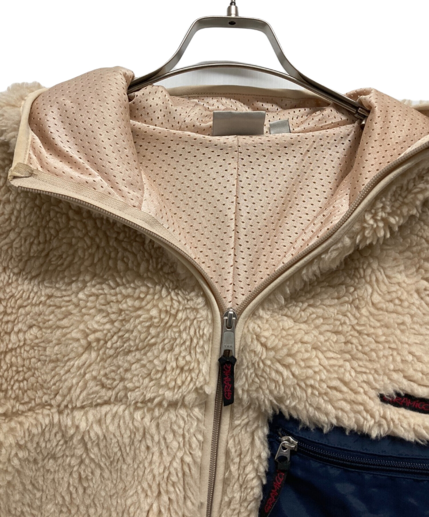 中古・古着通販】GRAMICCI (グラミチ) フリースジャケット ベージュ