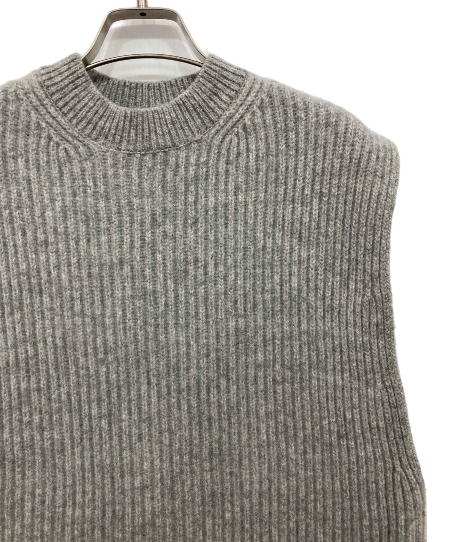 中古・古着通販】LE PHIL (ル フィル) ウールシルクカシミヤニットジレ